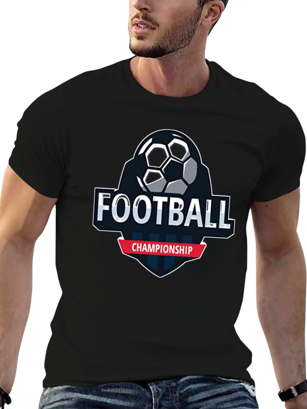 Football Championship Graphic T-Shirt