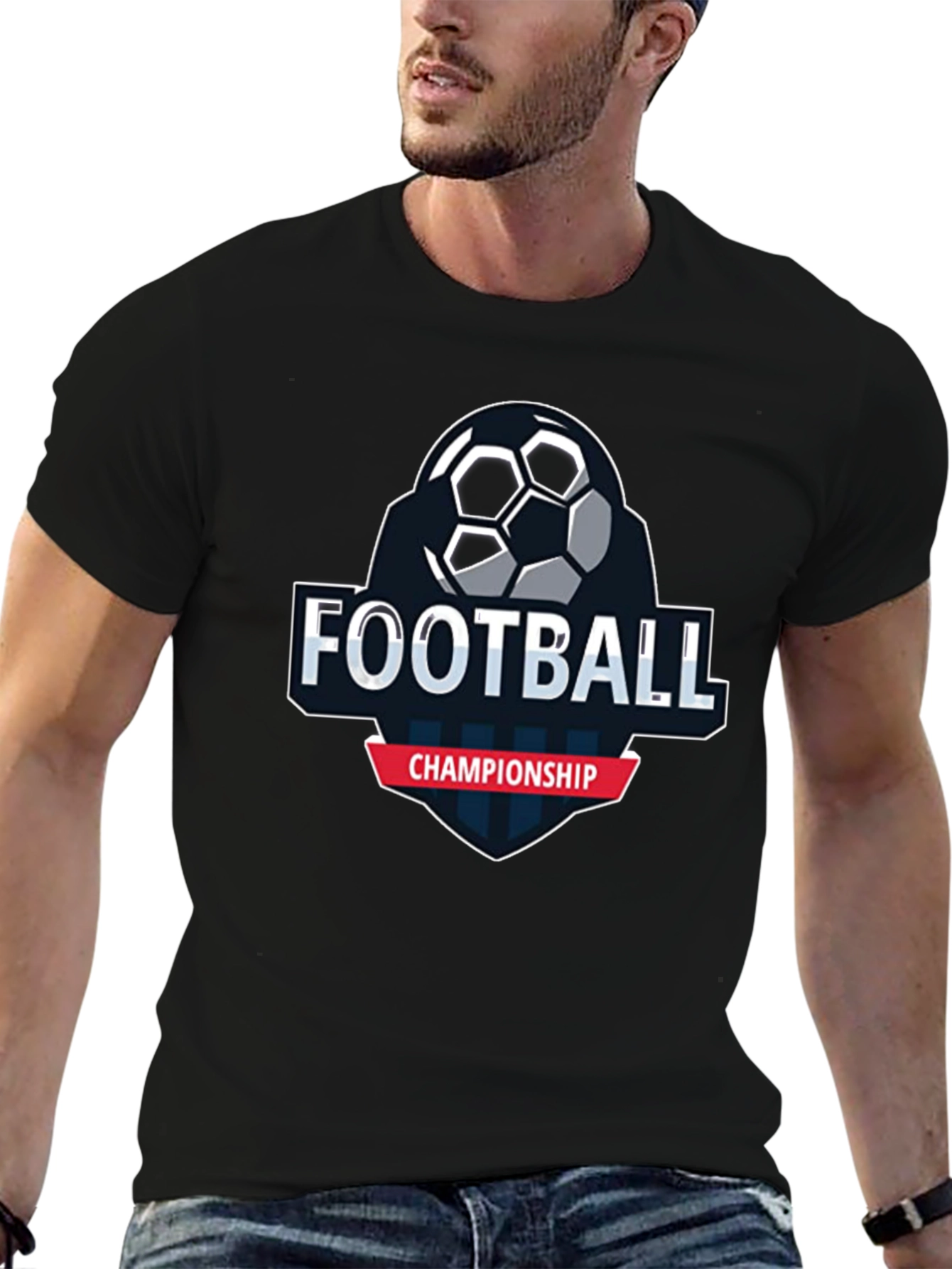 Football Championship Graphic T-Shirt