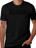 Golgowski Black T-Shirt