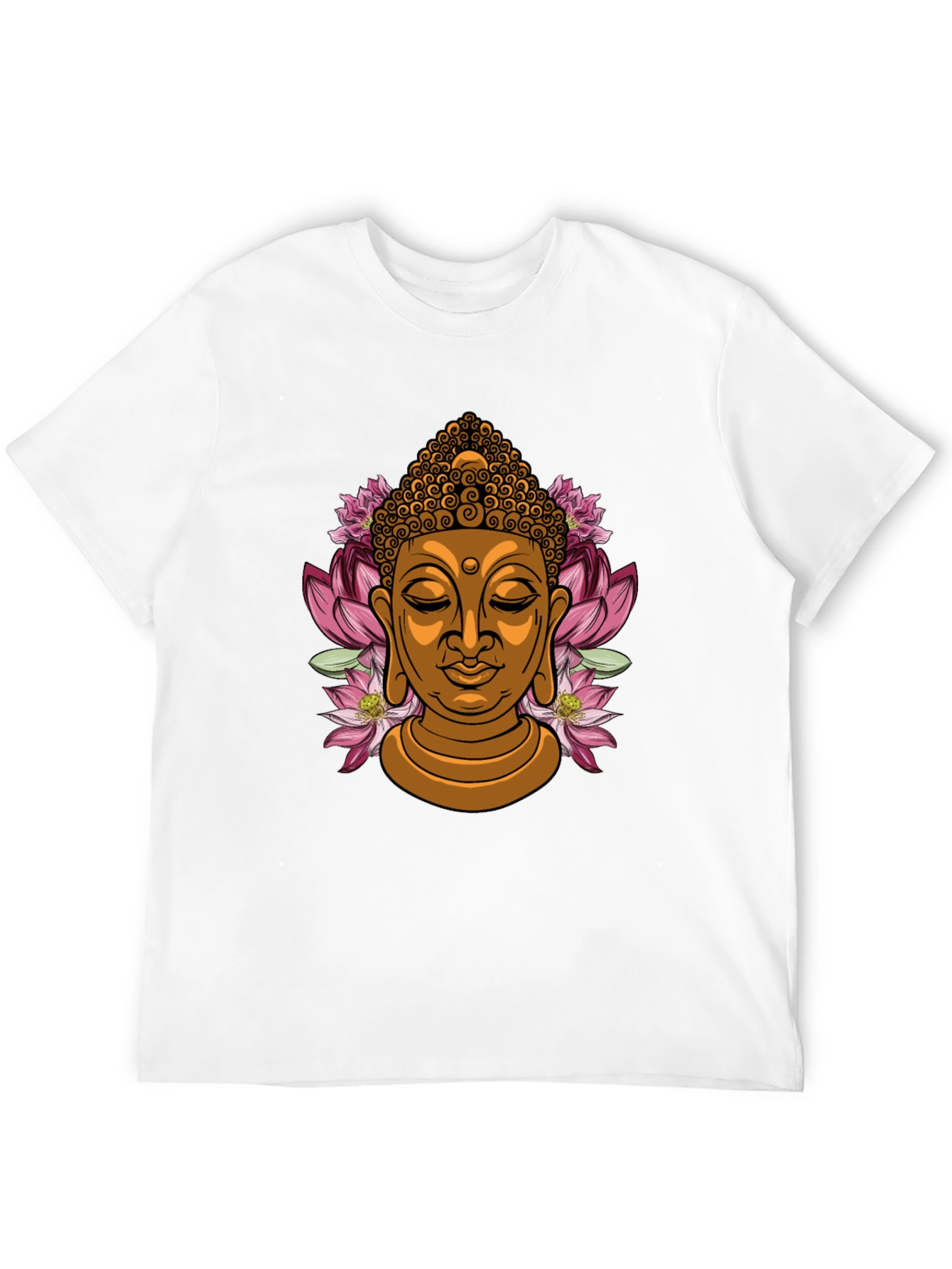 Buddha Lotus Graphic T-Shirt