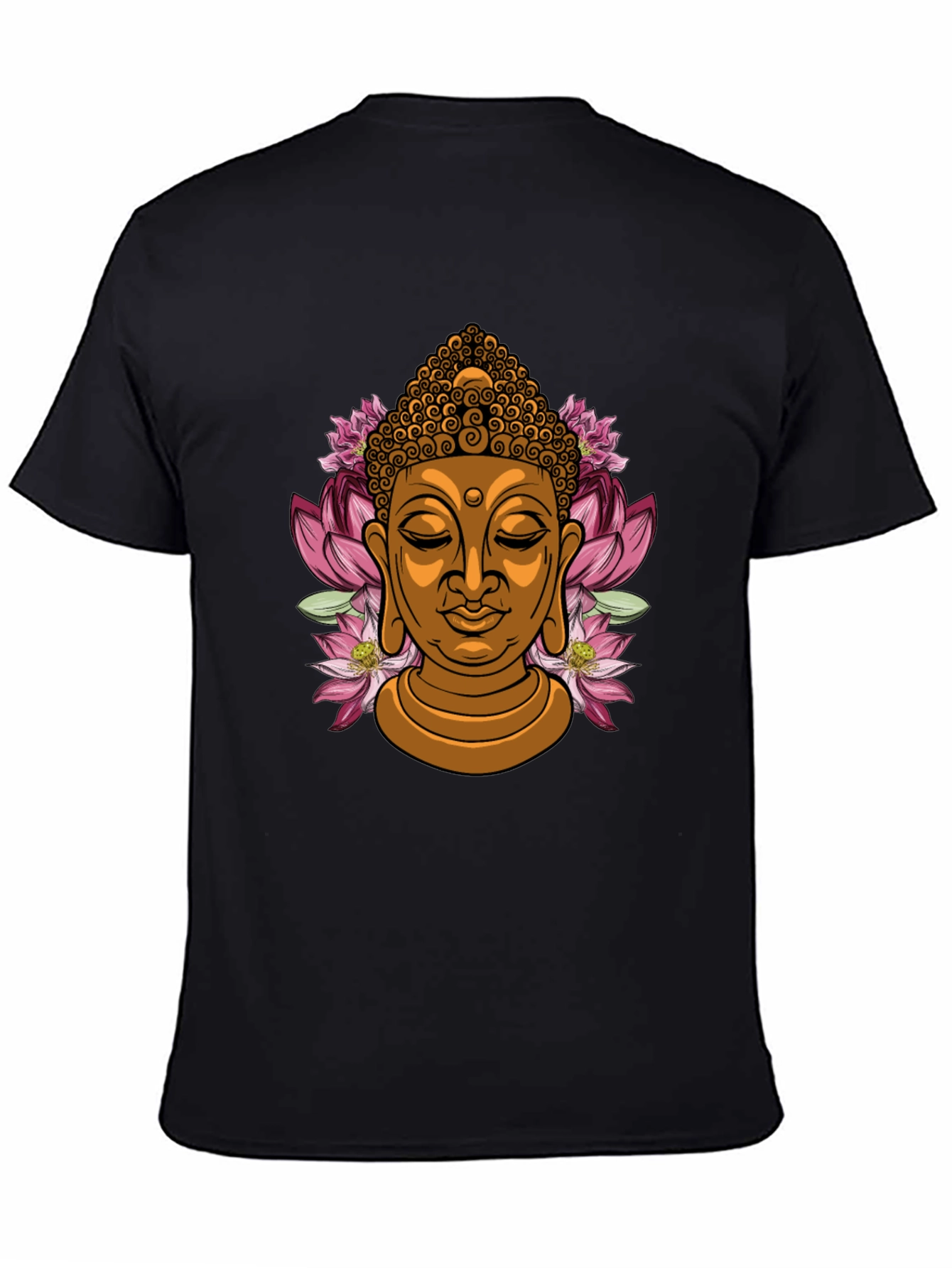 Buddha Lotus Graphic T-Shirt