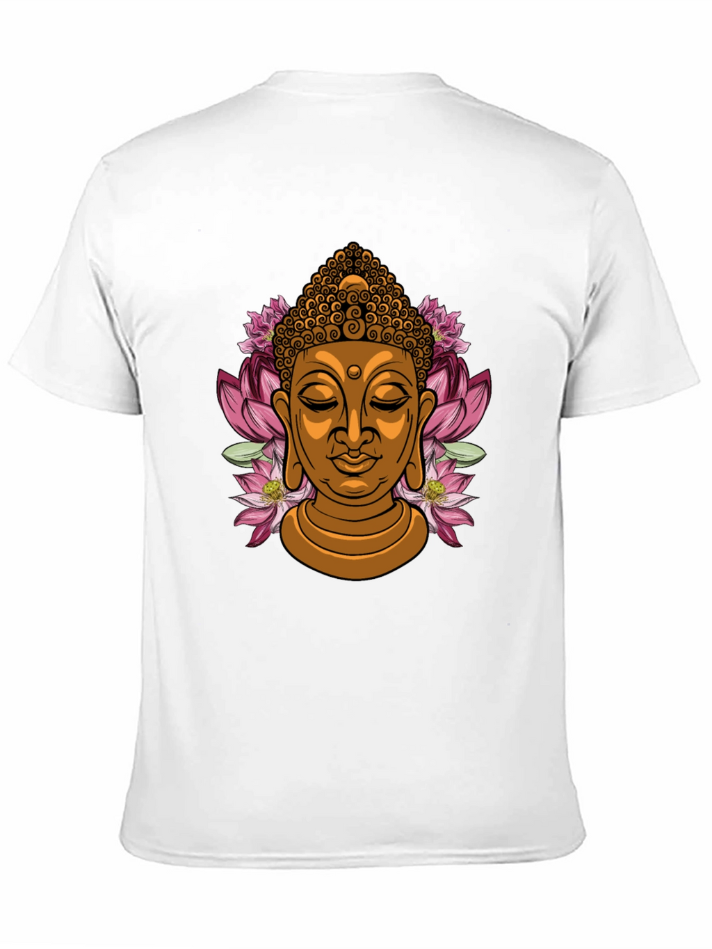 Buddha Lotus Graphic T-Shirt