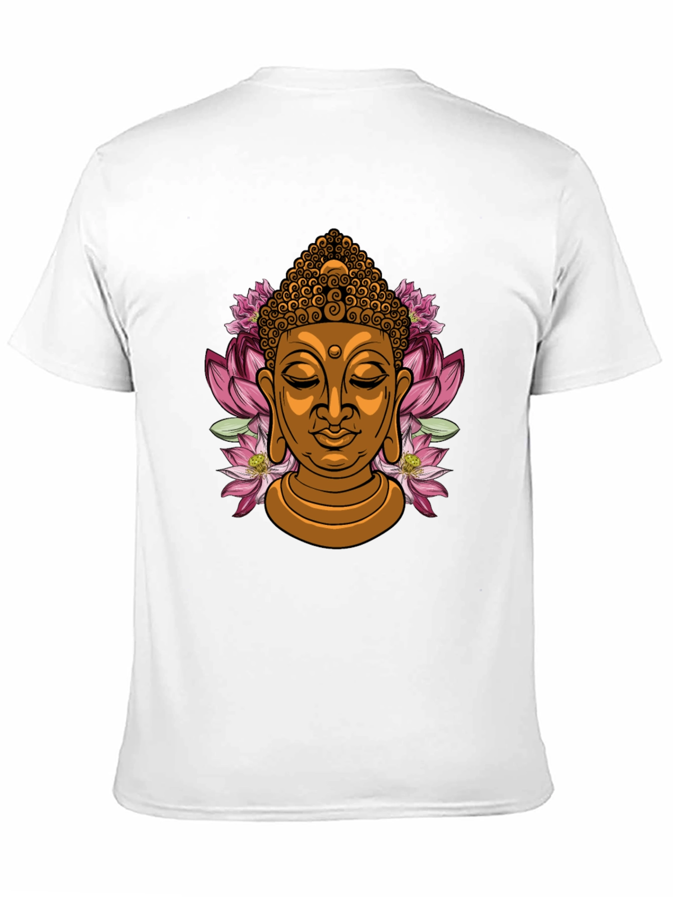Buddha Lotus Graphic T-Shirt