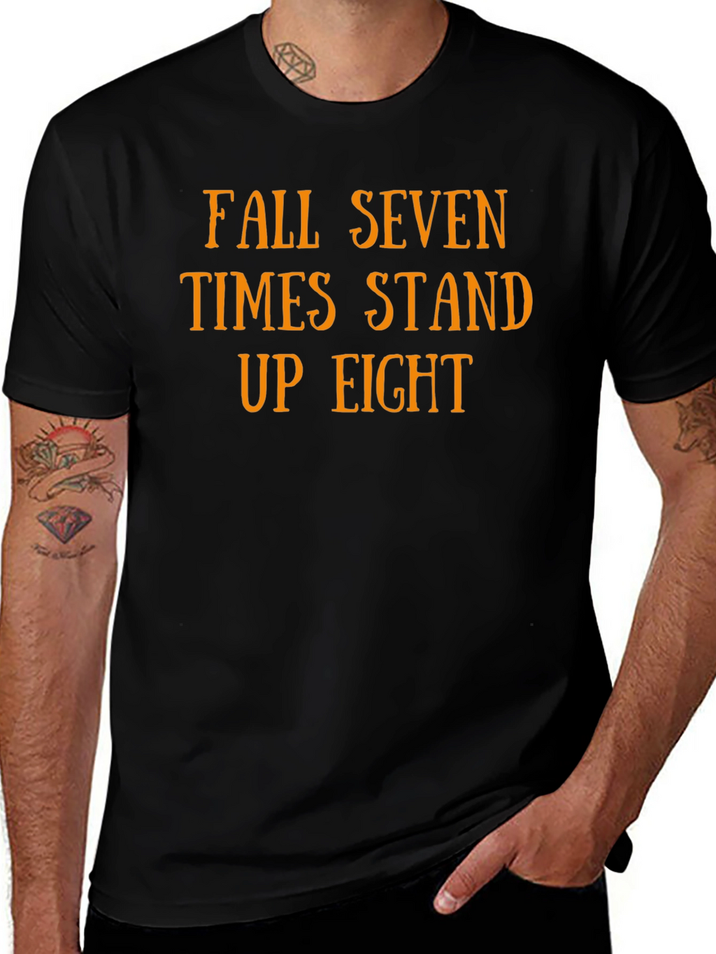 Fall Seven Times Stand Up Eight T-Shirt
