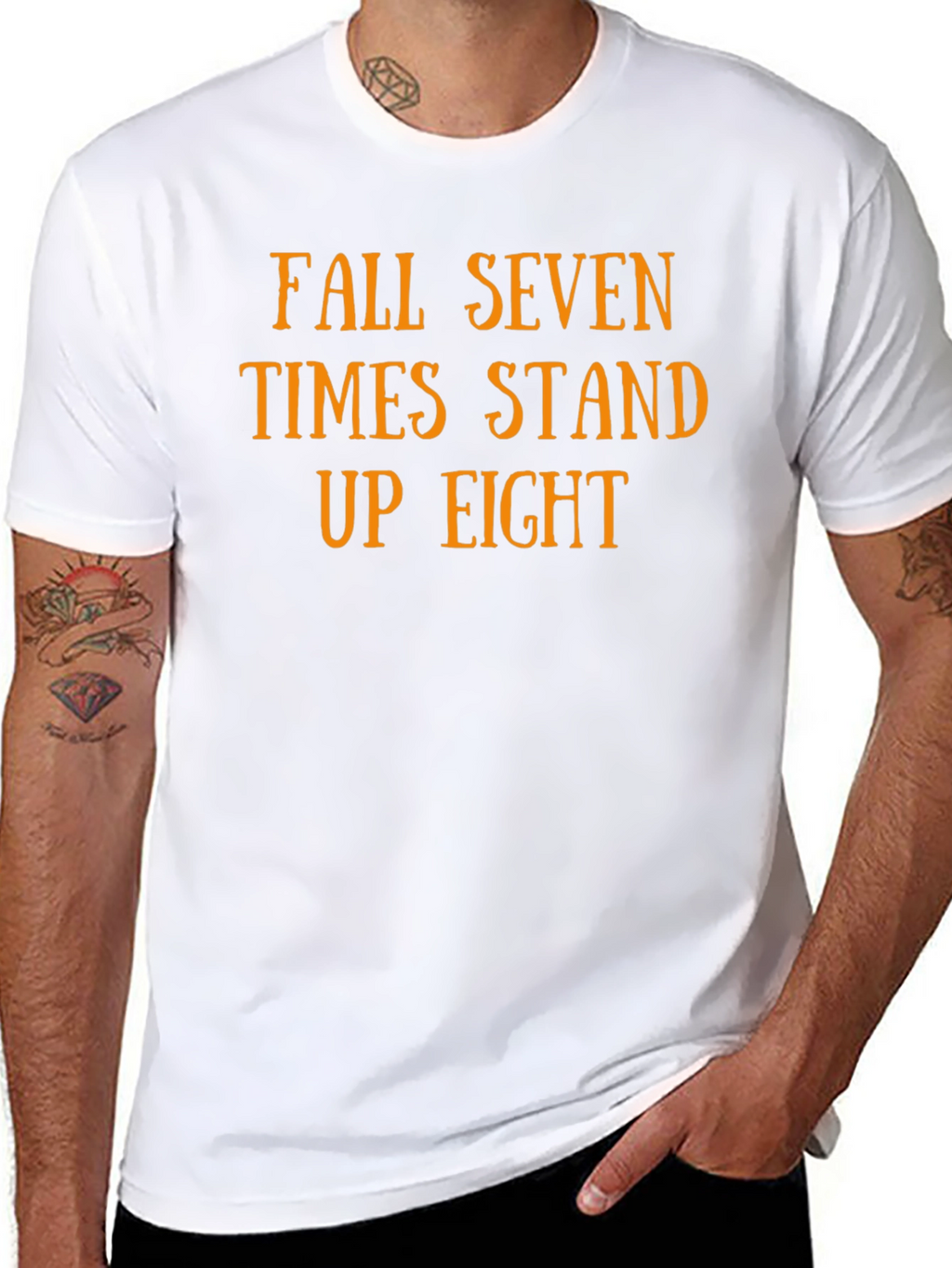 Fall Seven Times Stand Up Eight T-Shirt