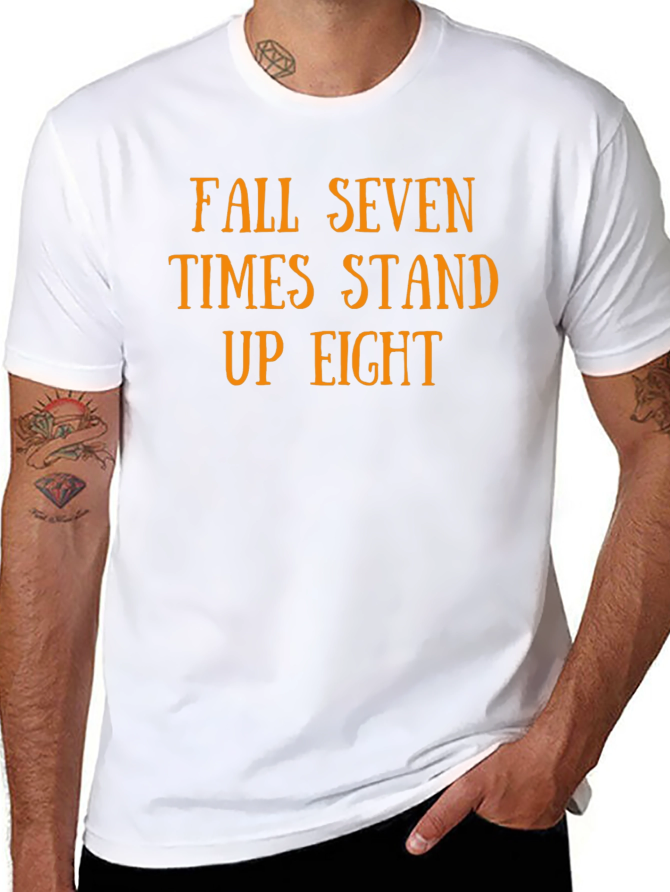Fall Seven Times Stand Up Eight T-Shirt