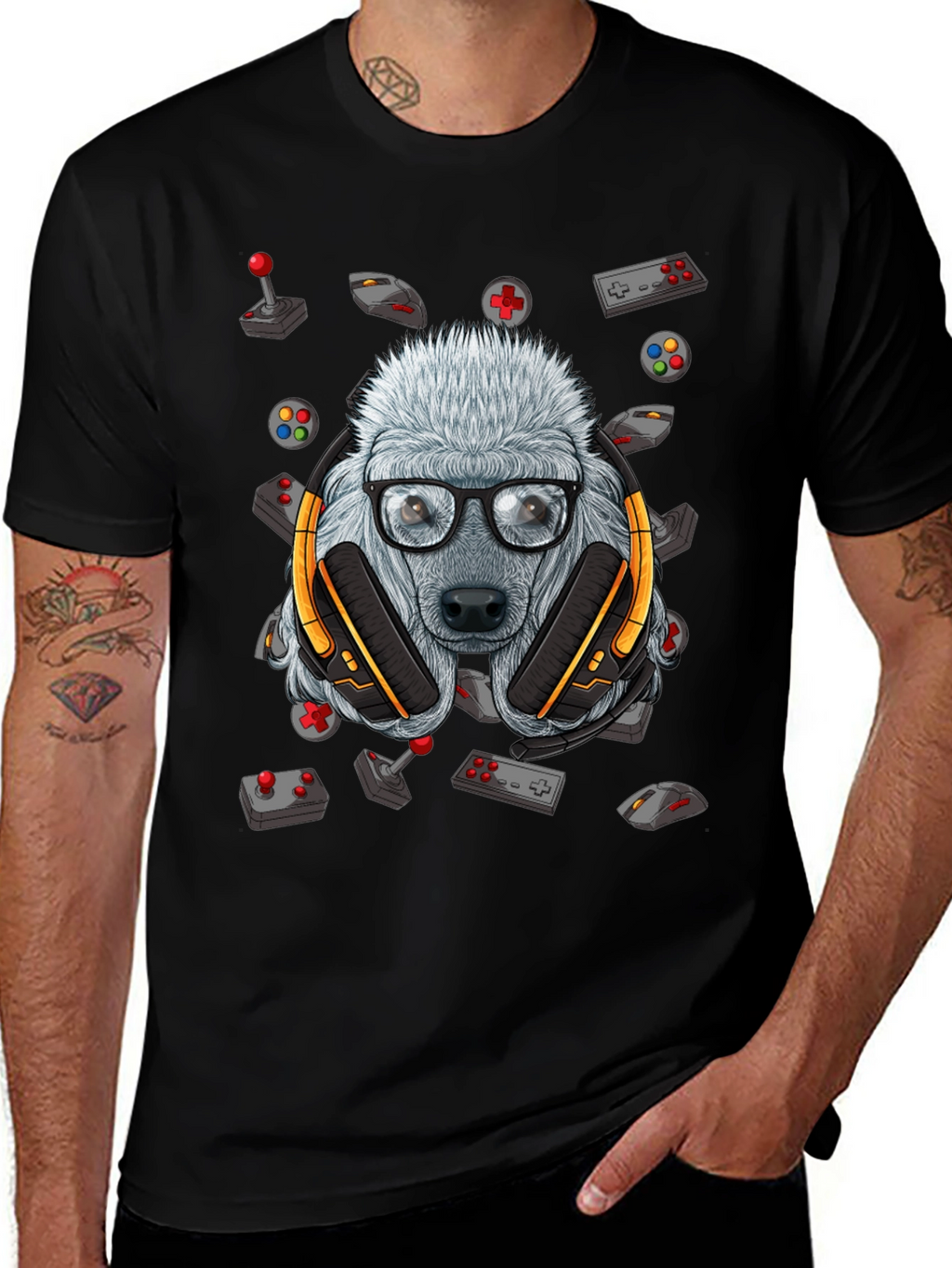 Gamer Poodle T-Shirt