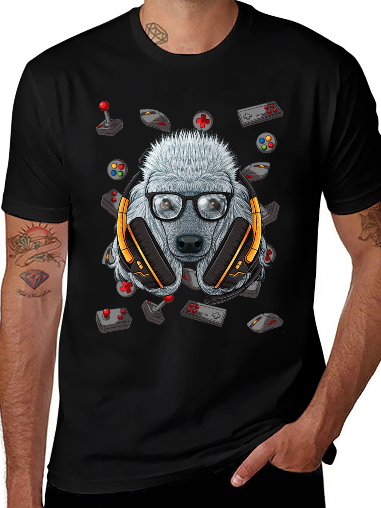 Gamer Poodle T-Shirt