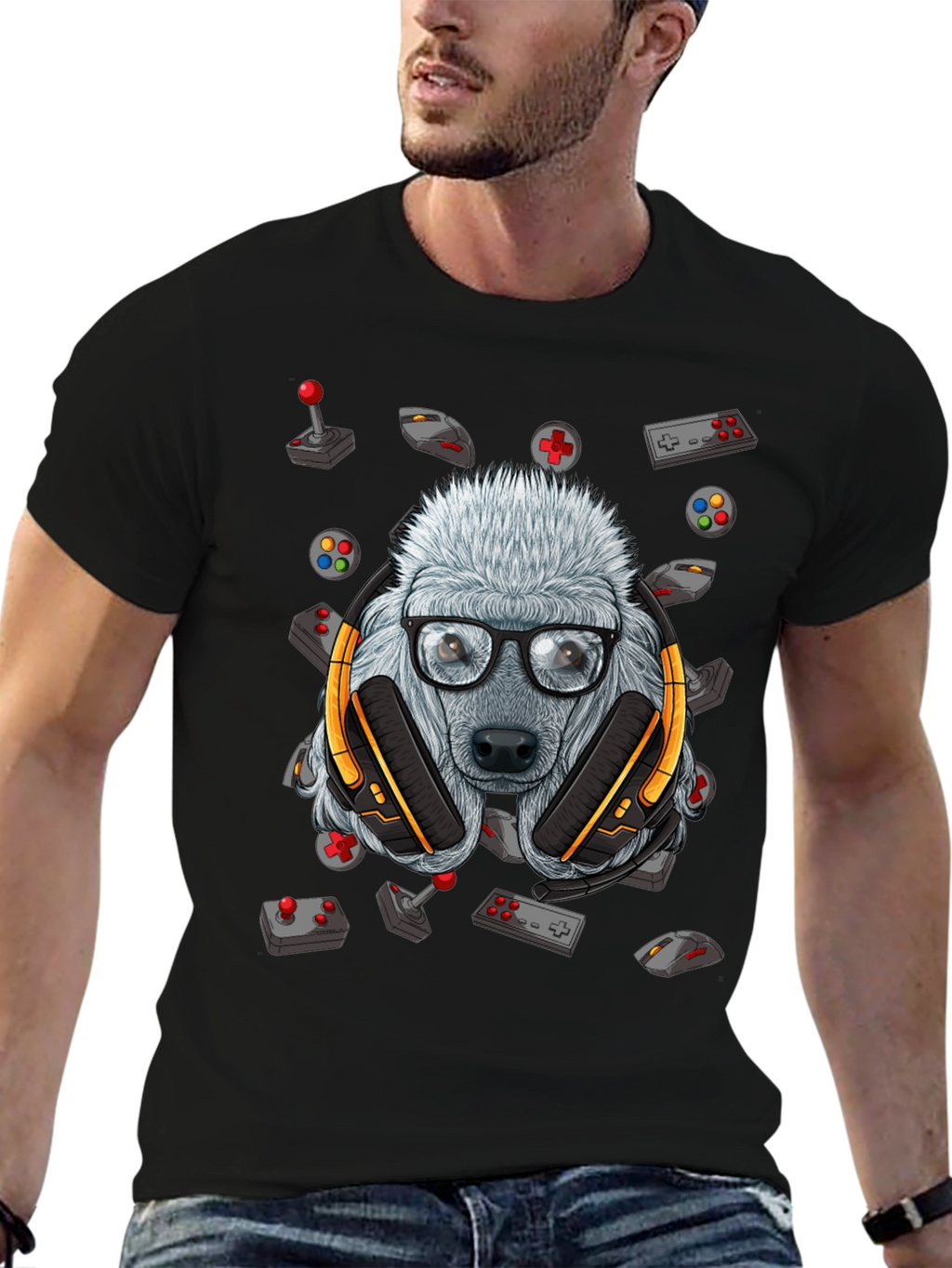 Gamer Poodle T-Shirt
