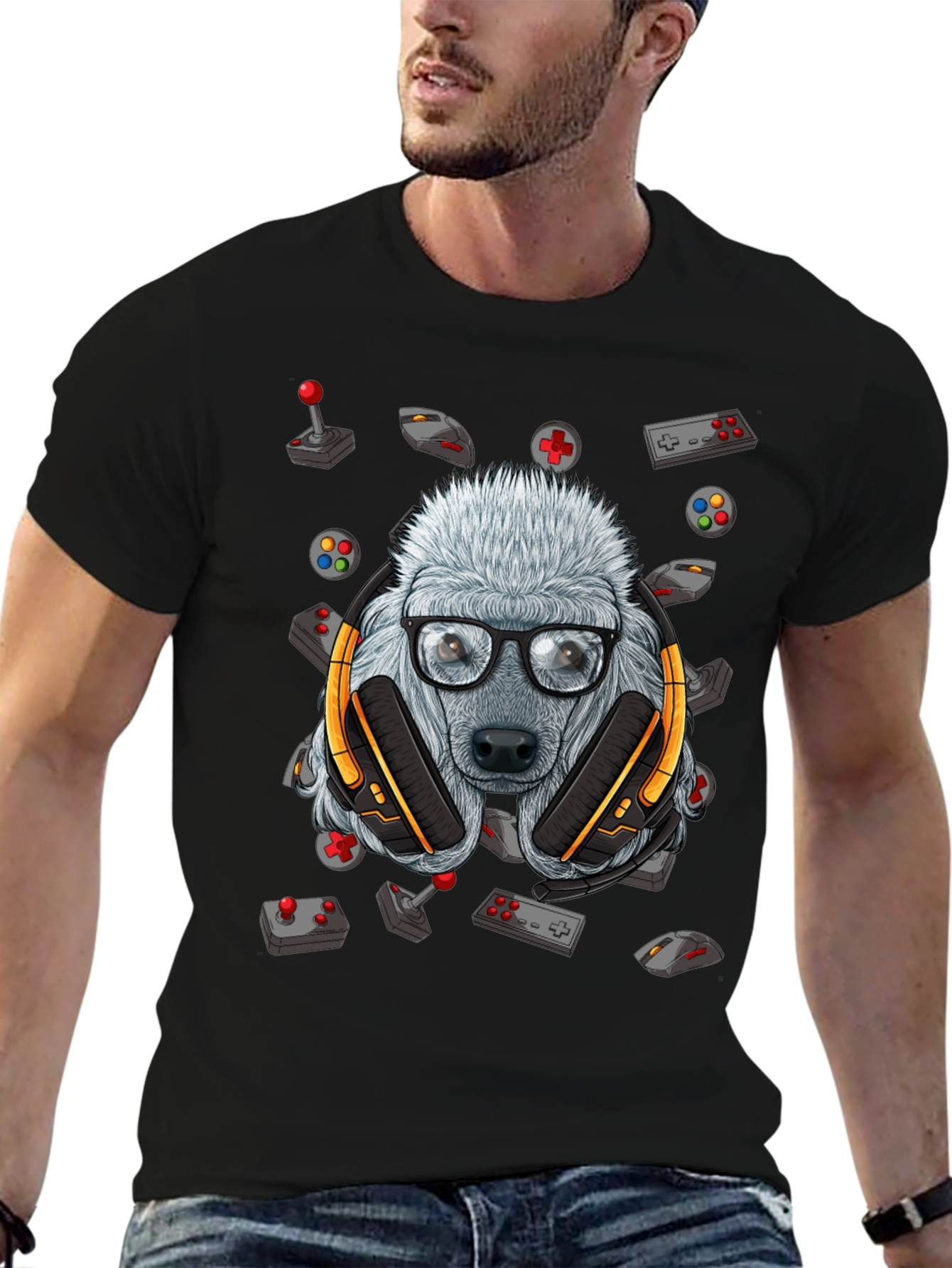 Gamer Poodle T-Shirt