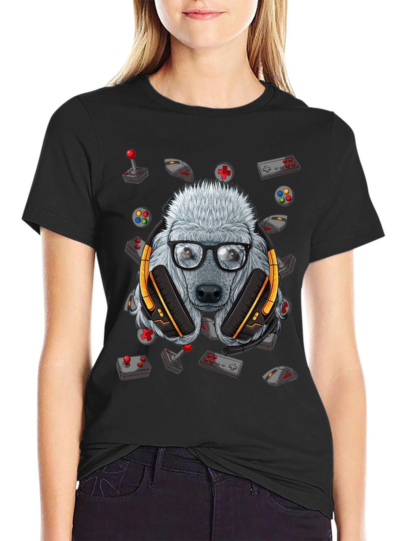 Gamer Poodle T-Shirt