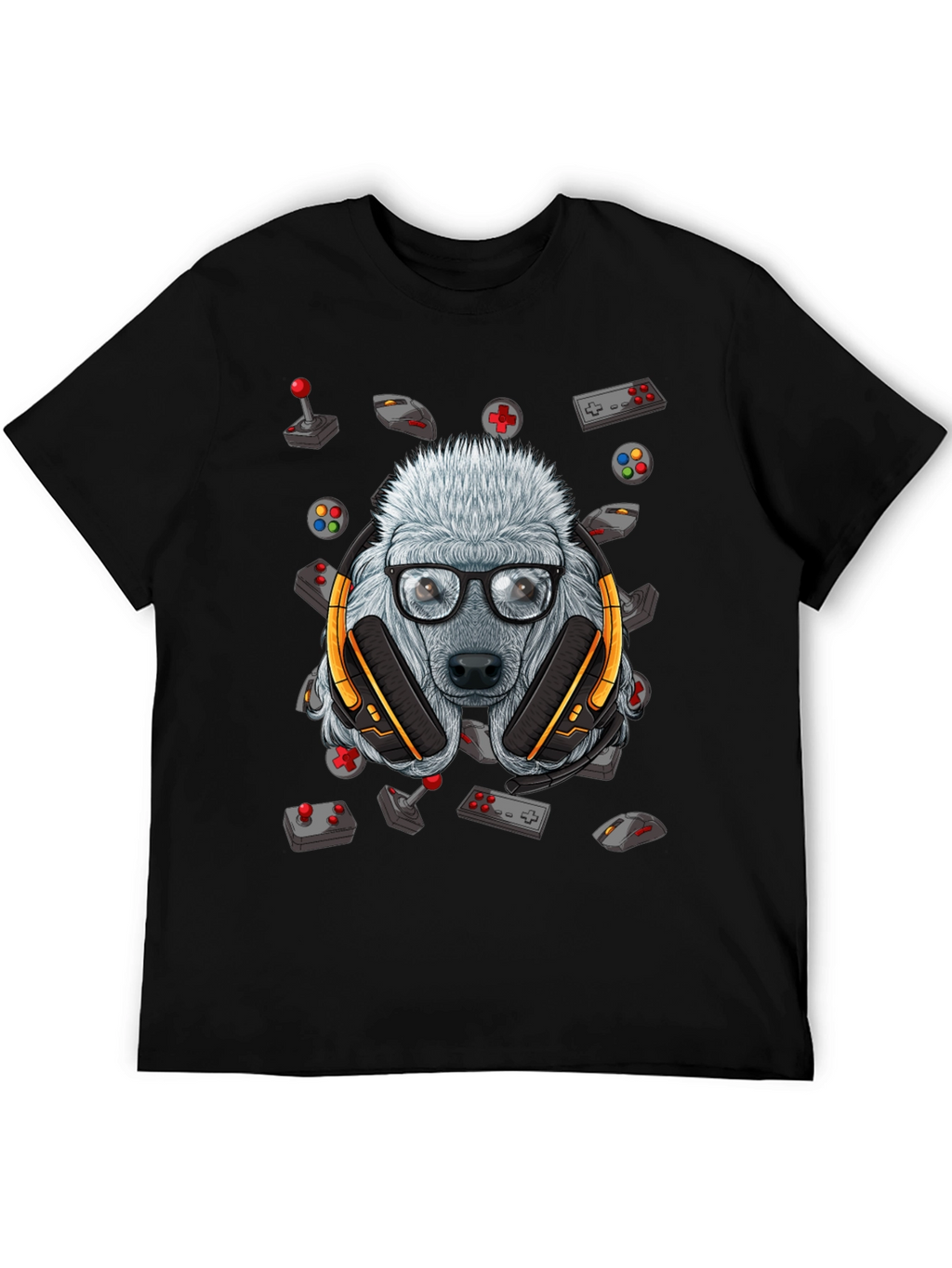 Gamer Poodle T-Shirt
