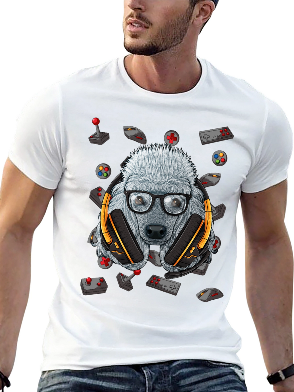 Gamer Poodle T-Shirt