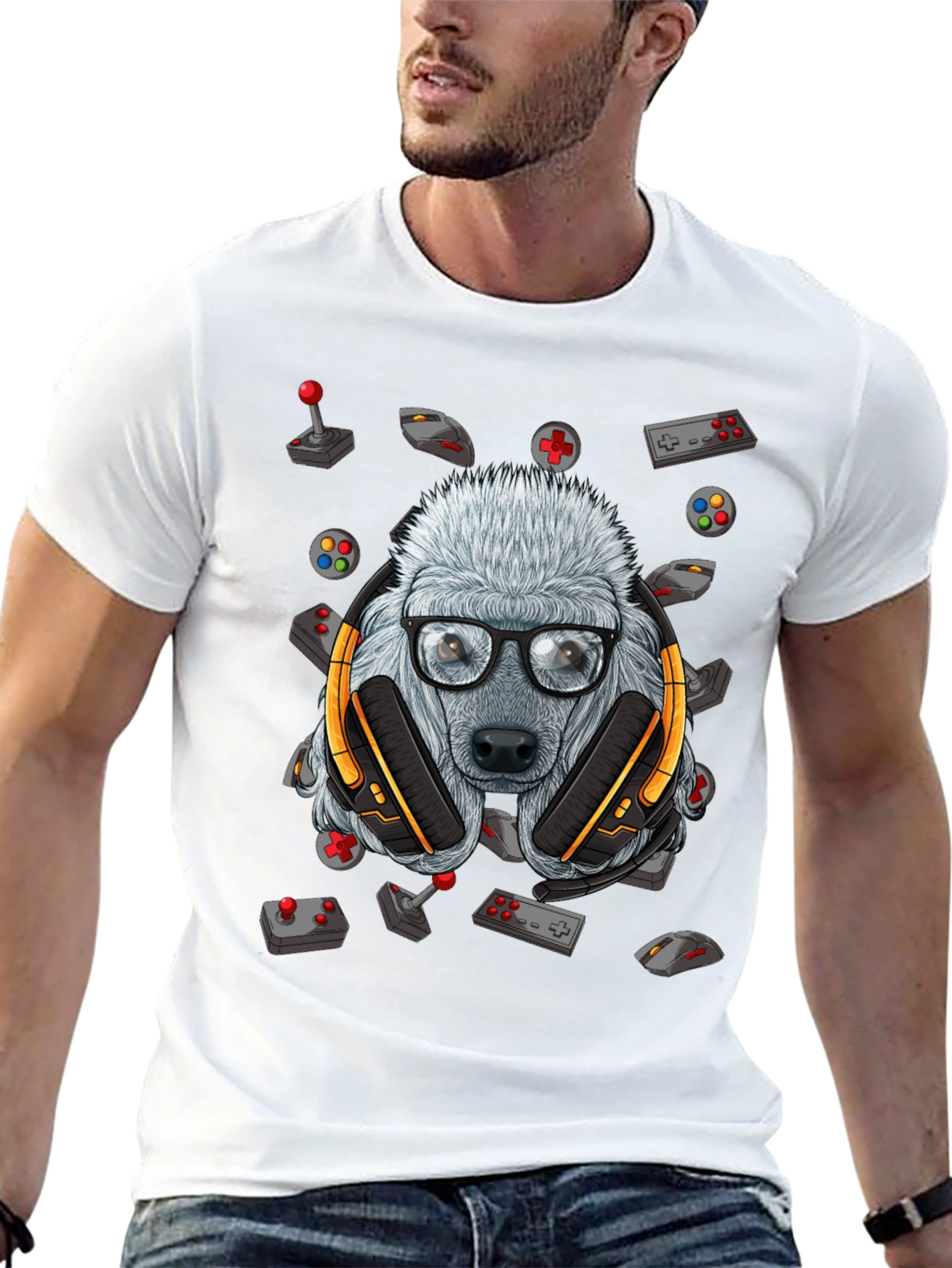 Gamer Poodle T-Shirt