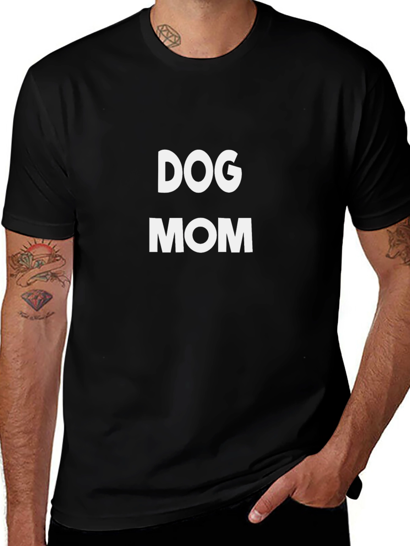 Dog Mom T-Shirt - Casual Comfort Fit