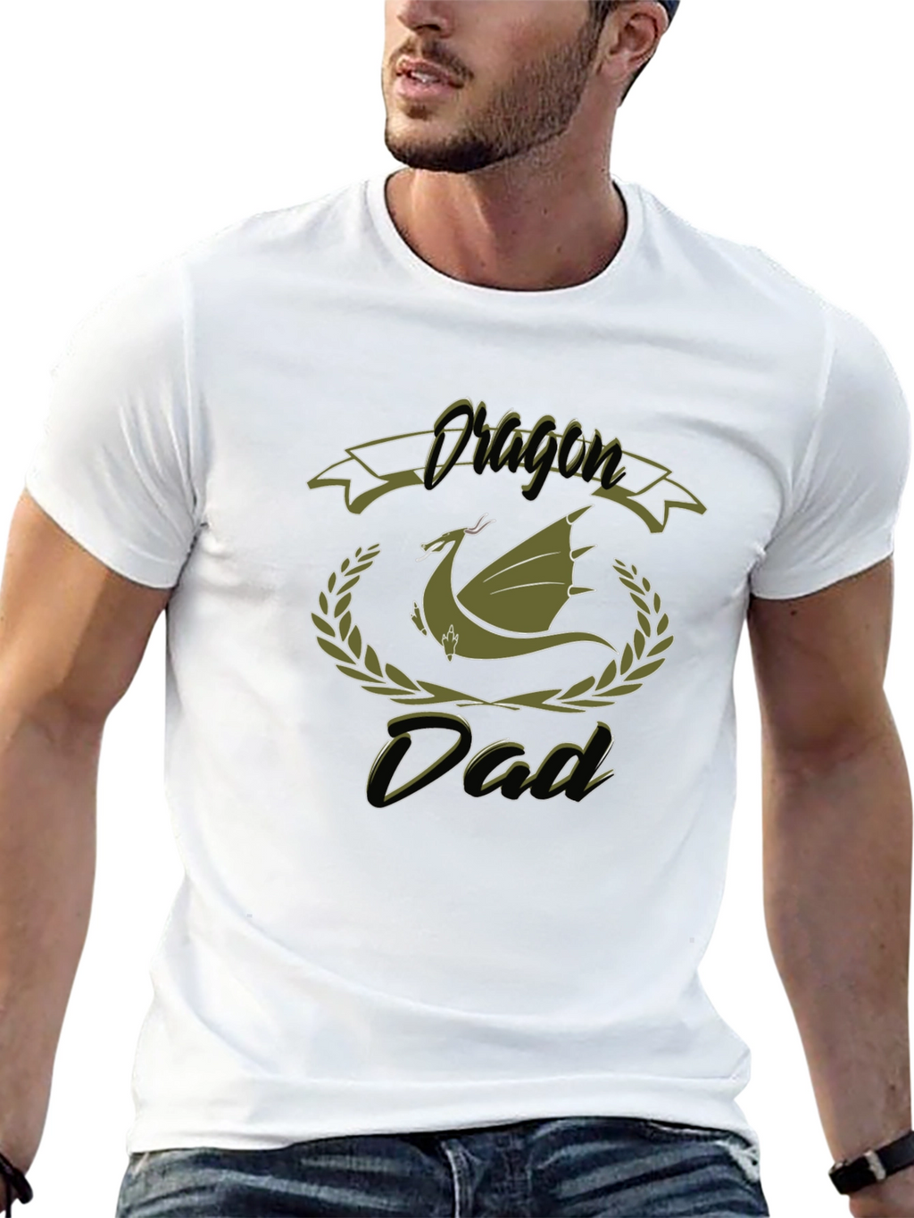 Dragon Dad Graphic T-Shirt