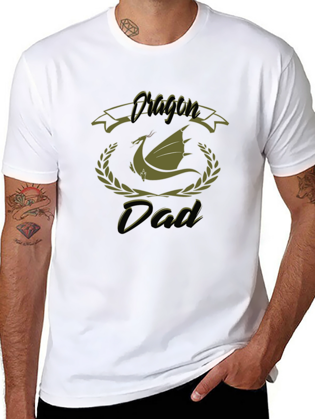 Dragon Dad Graphic T-Shirt