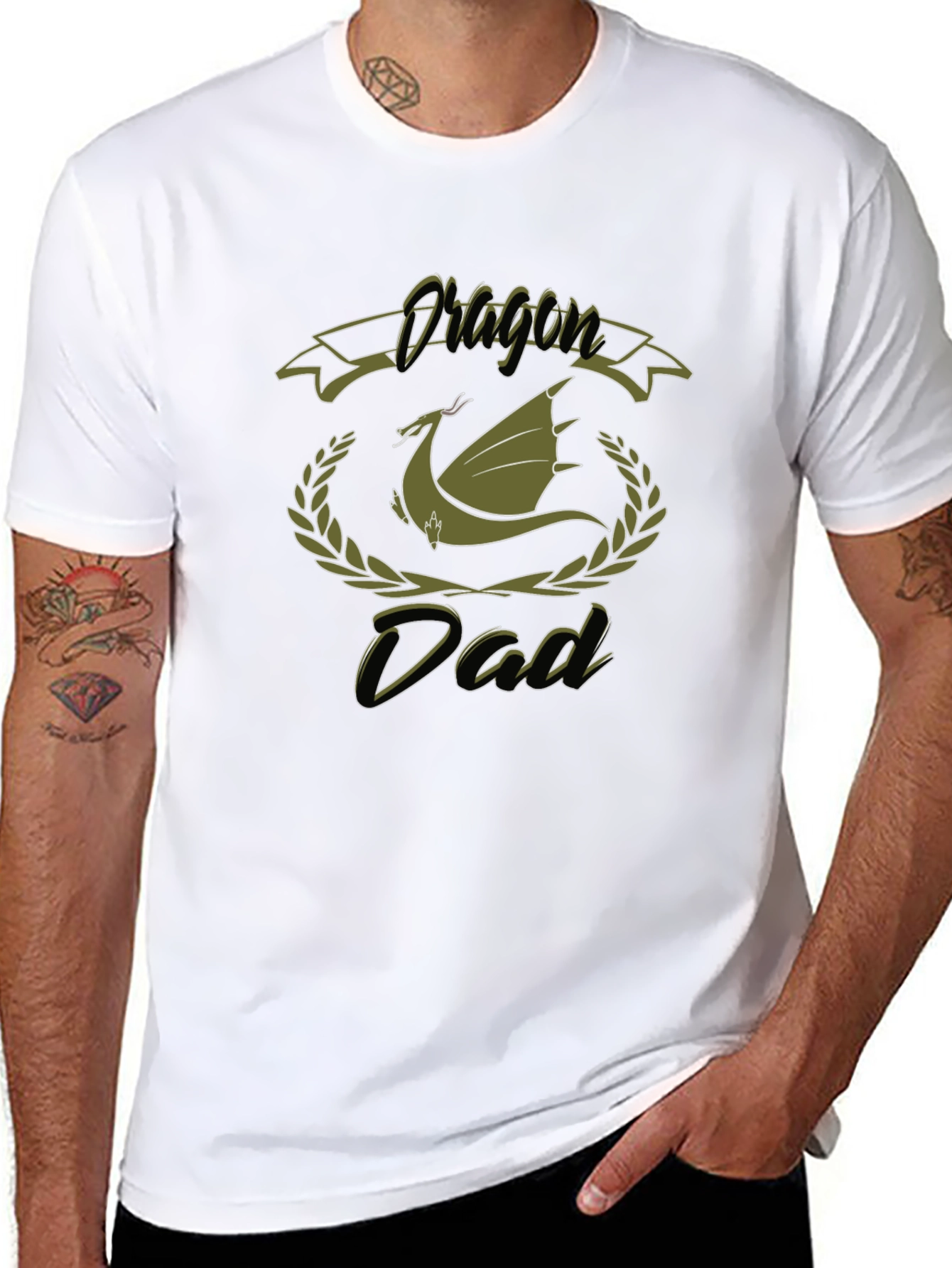 Dragon Dad Graphic T-Shirt