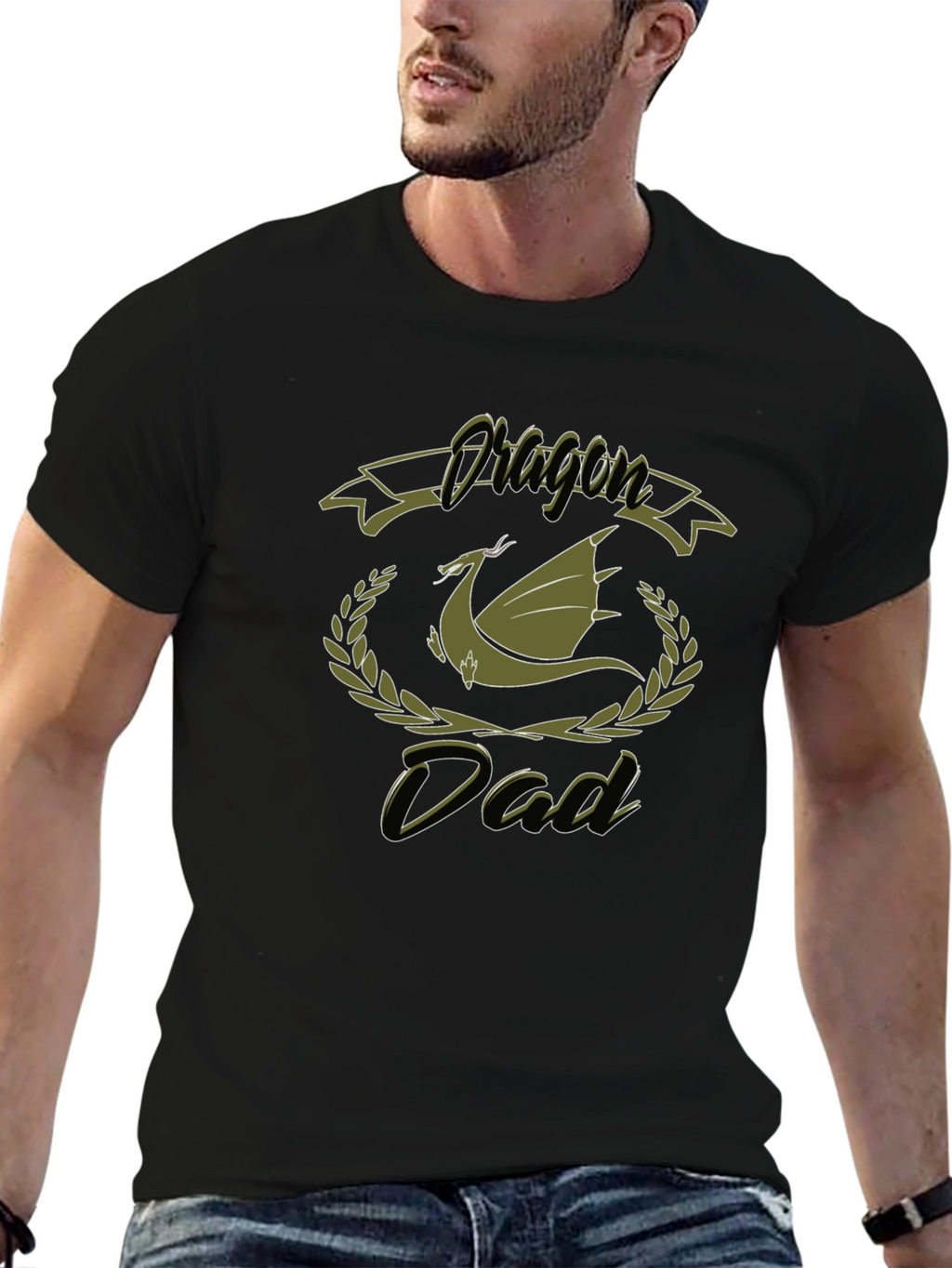 Dragon Dad Graphic T-Shirt