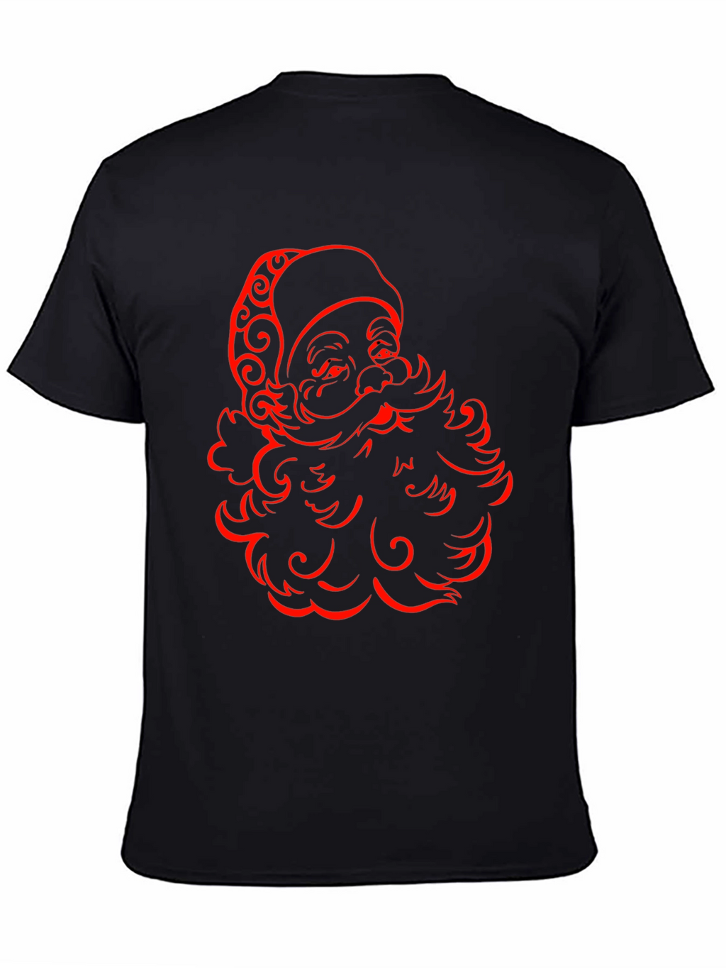 Festive Santa Graphic Tee
