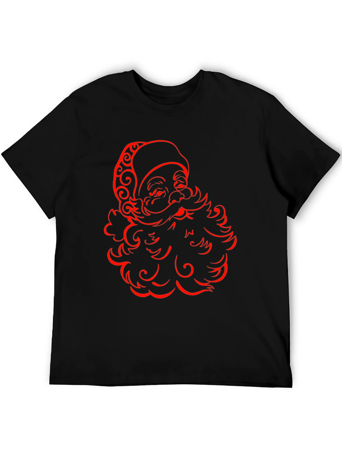 Festive Santa Graphic Tee