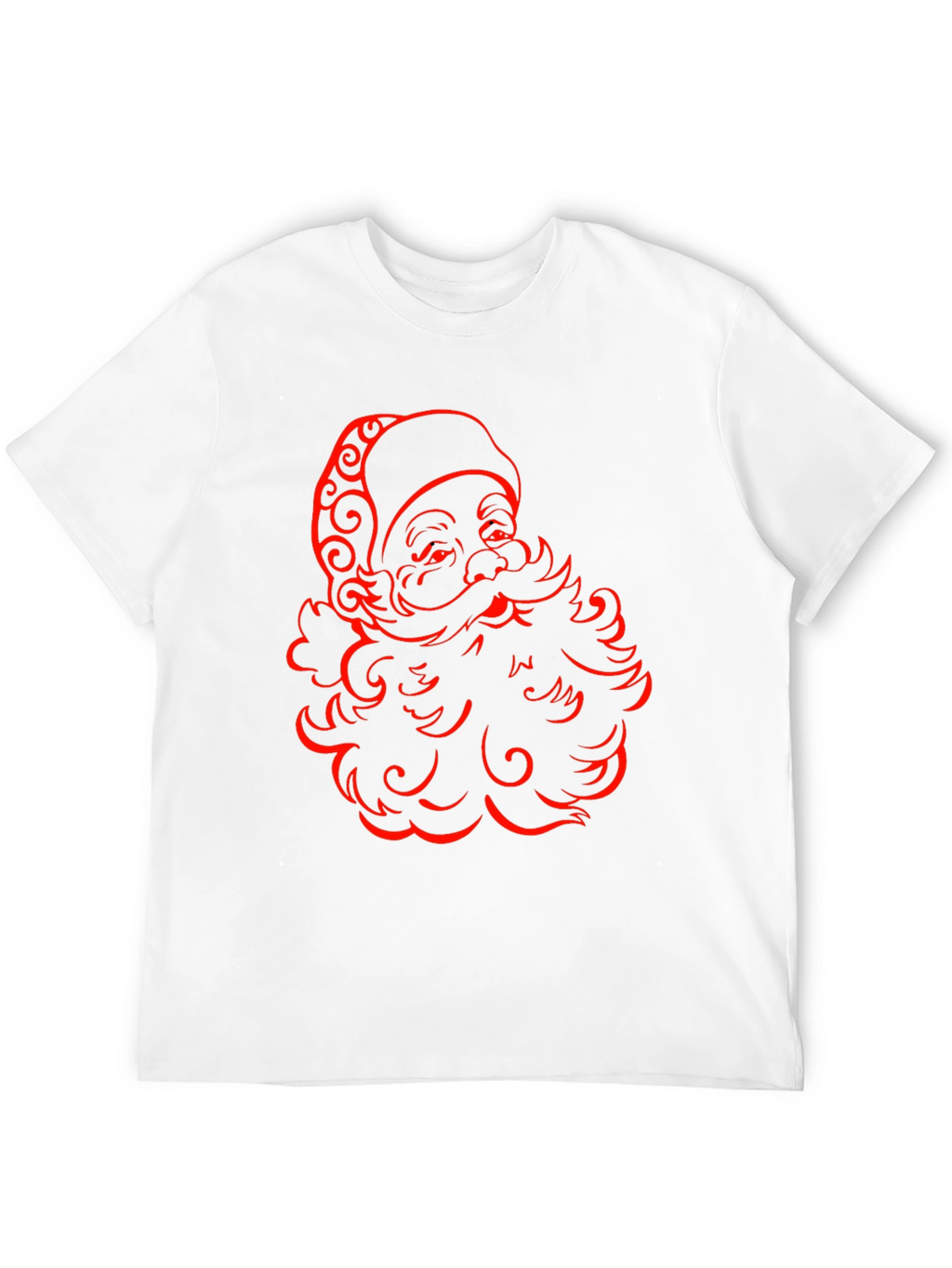 Festive Santa Graphic Tee