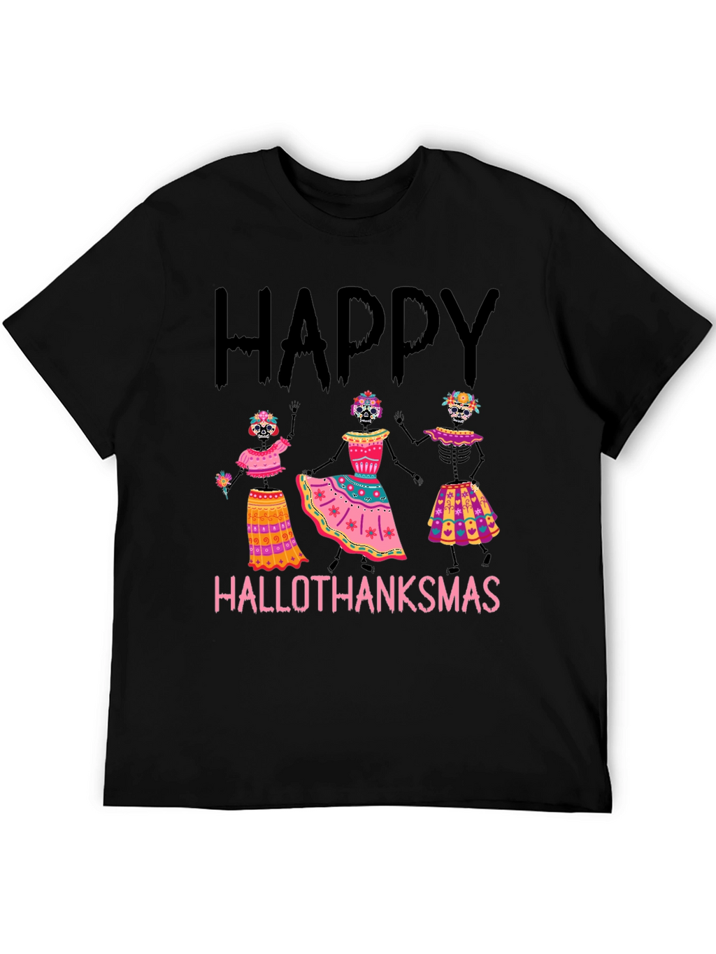 Hallothanksmas Skeleton T-Shirt
