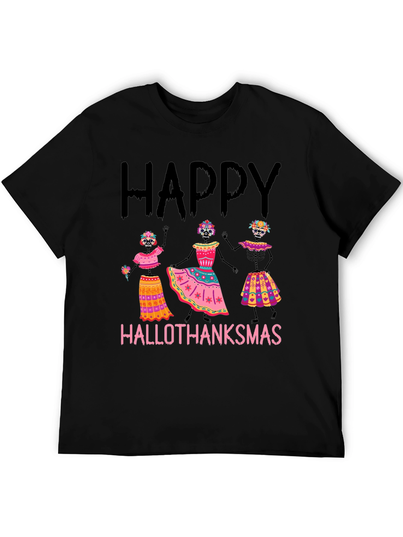 Hallothanksmas Skeleton T-Shirt