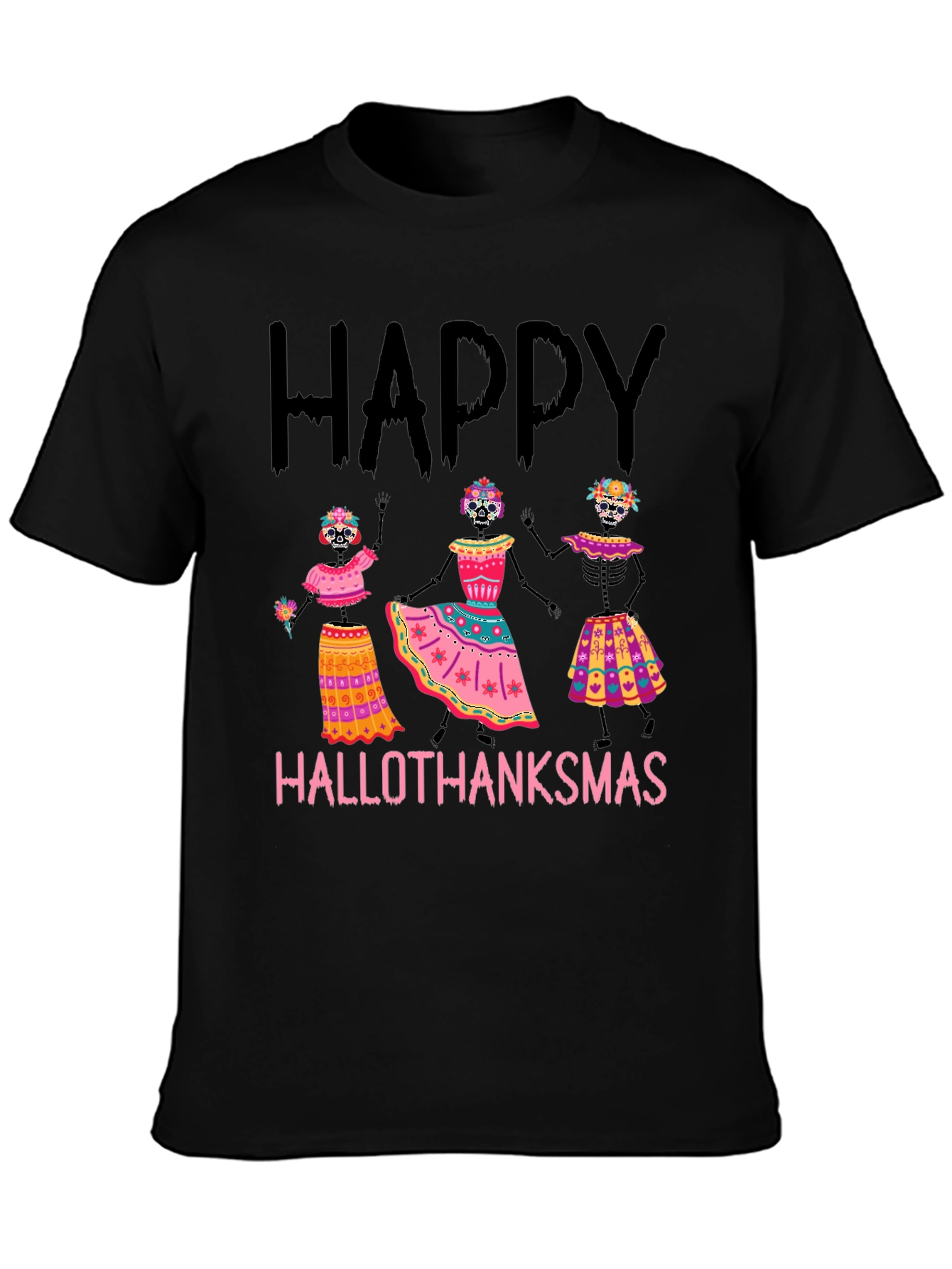 Hallothanksmas Skeleton T-Shirt