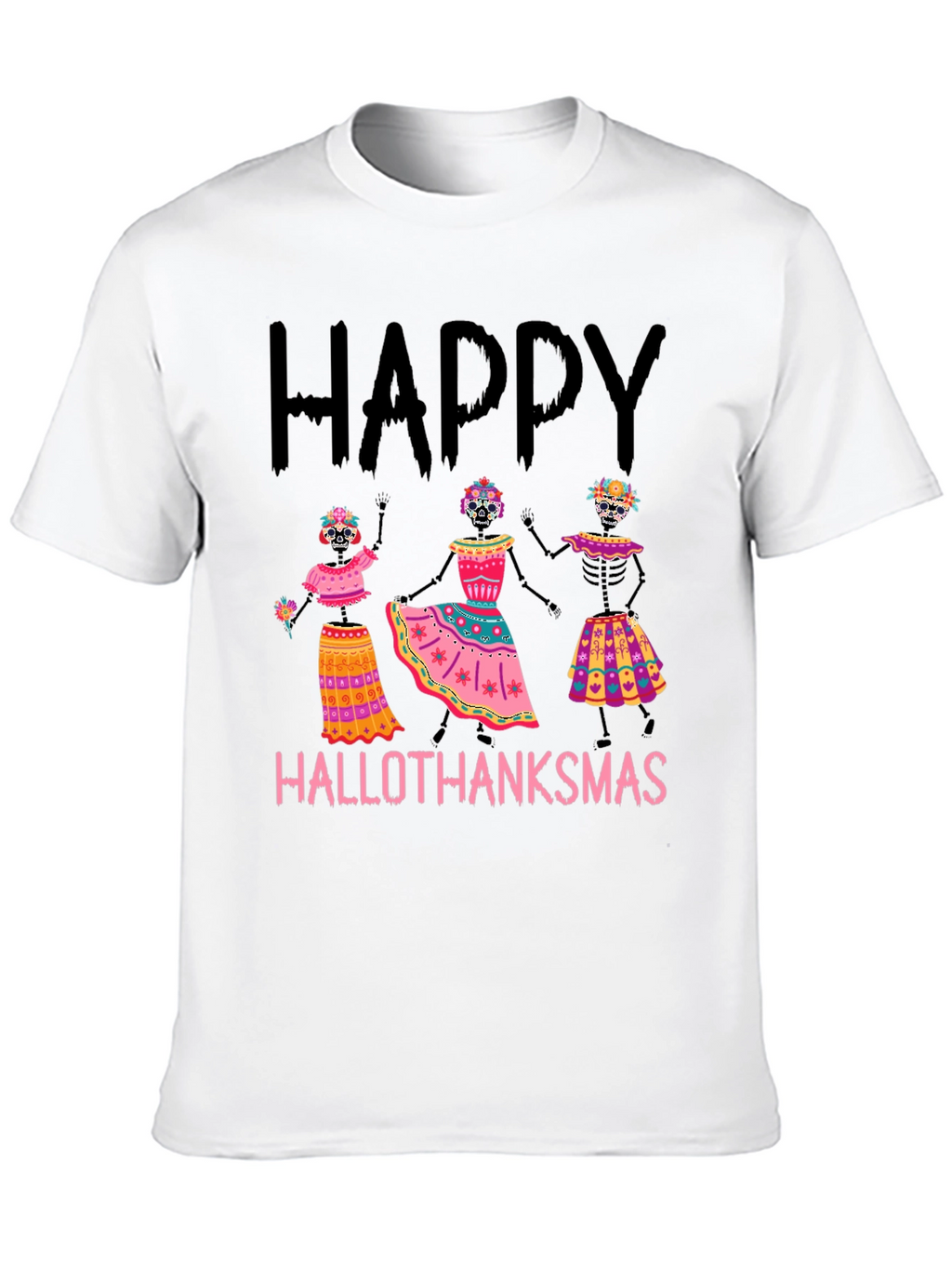 Hallothanksmas Skeleton T-Shirt