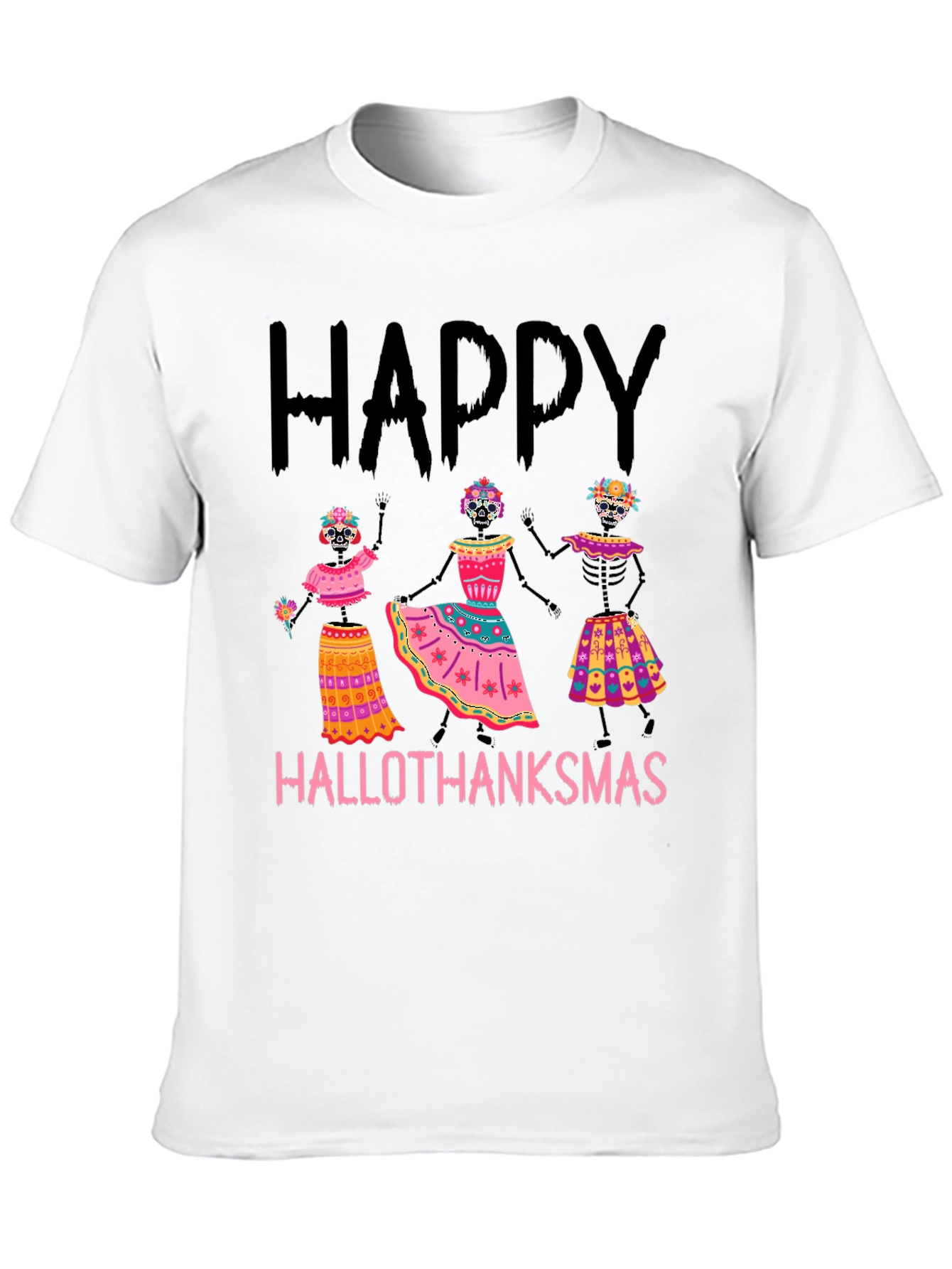 Hallothanksmas Skeleton T-Shirt