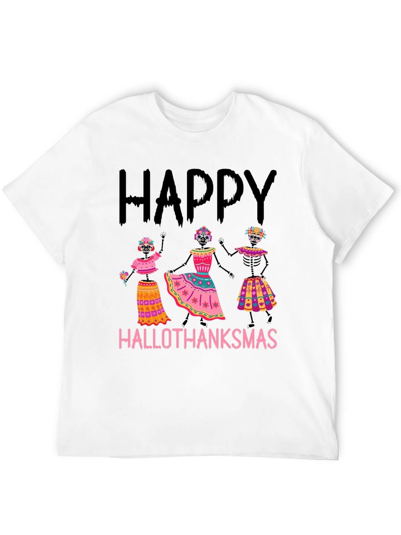 Hallothanksmas Skeleton T-Shirt
