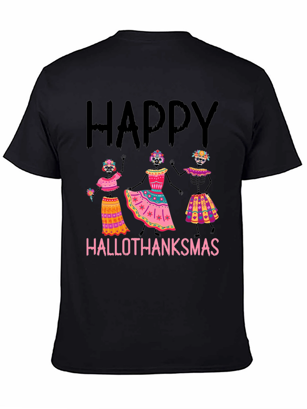 Hallothanksmas Skeleton T-Shirt
