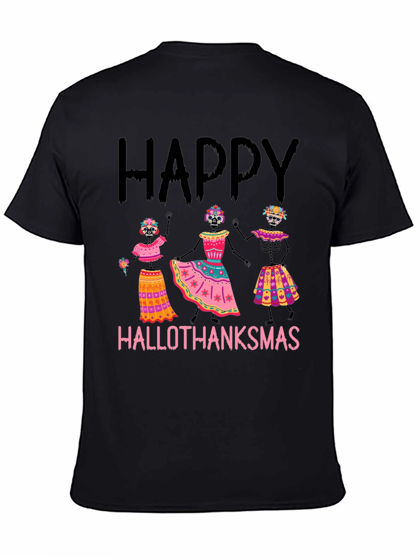 Hallothanksmas Skeleton T-Shirt