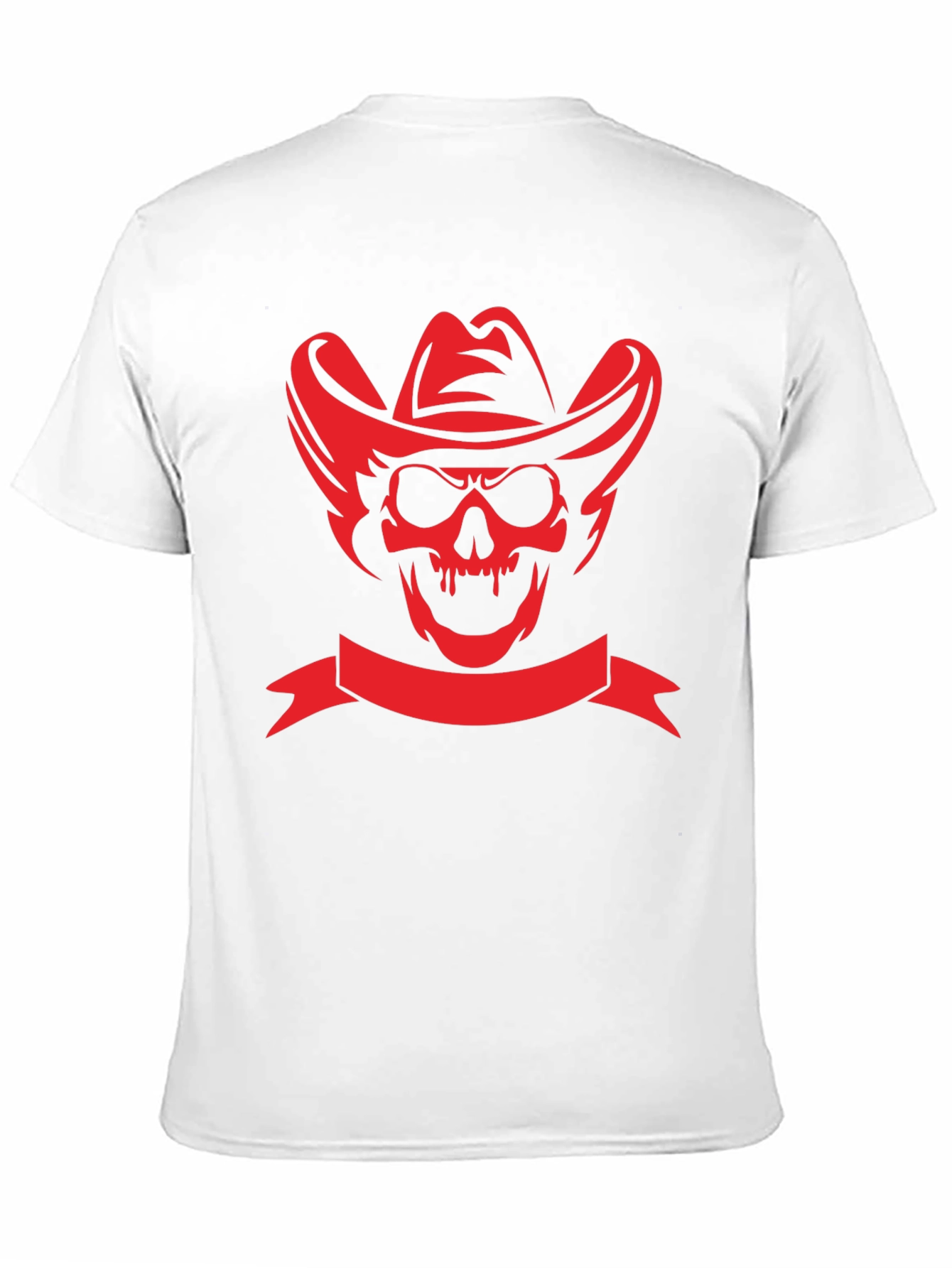Cowboy Skull Black T-Shirt