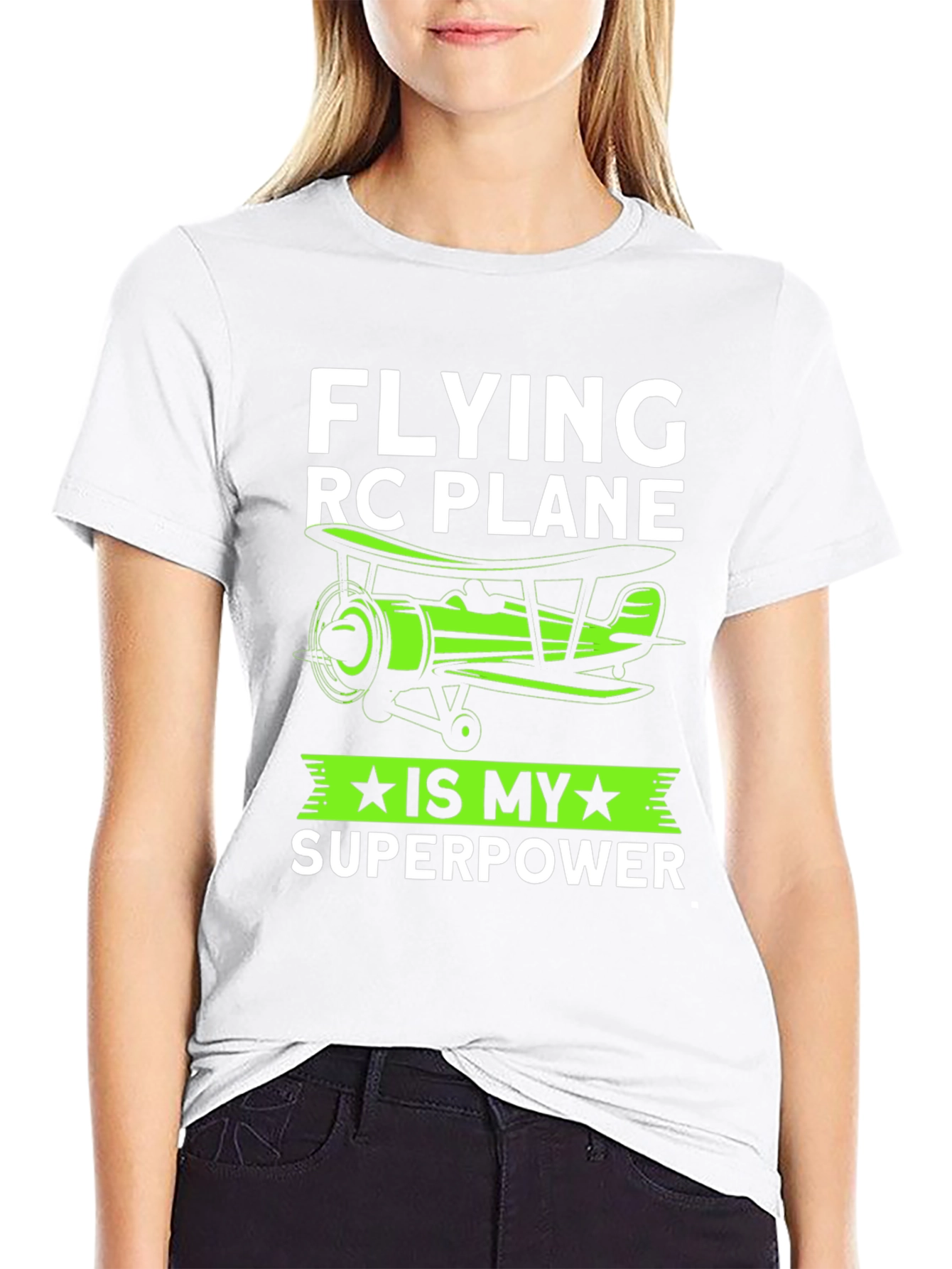 Flying RC Plane Superpower T-Shirt