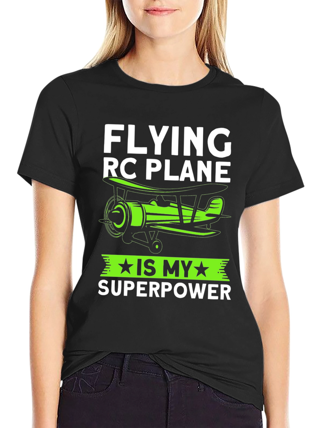 Flying RC Plane Superpower T-Shirt