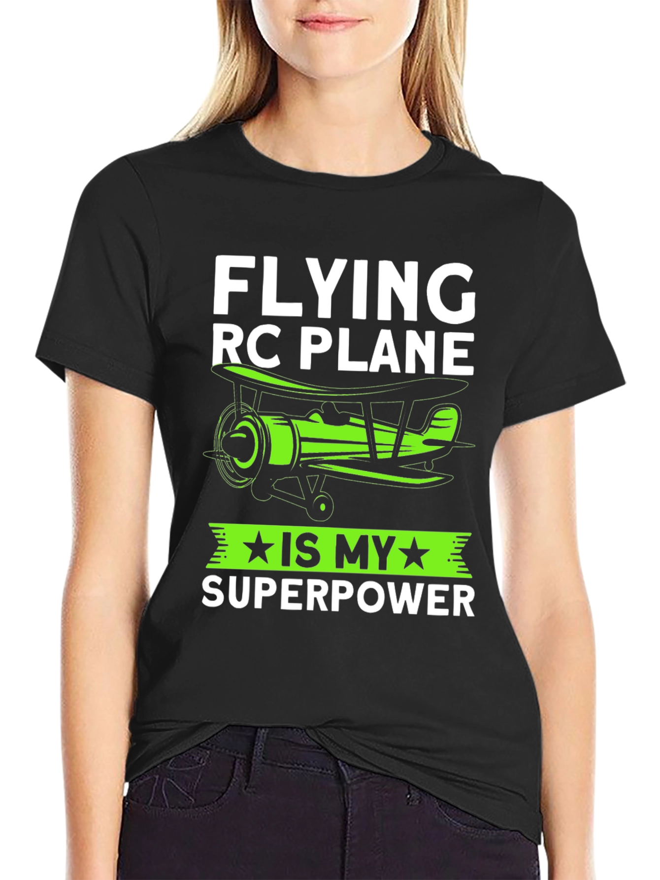 Flying RC Plane Superpower T-Shirt
