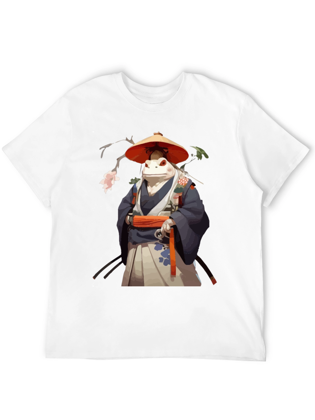 Frog Samurai T-Shirt - Cool Unique Design