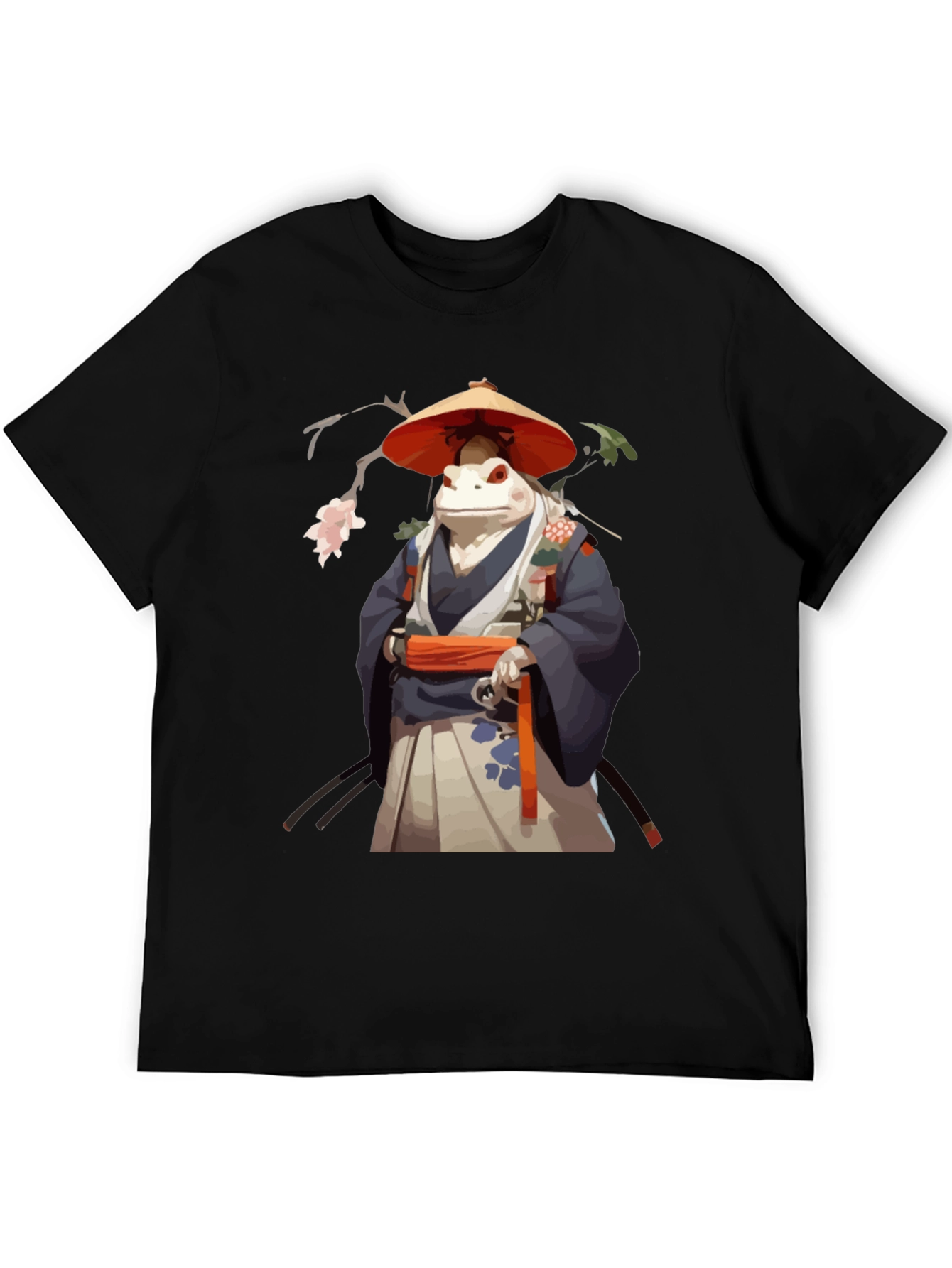 Frog Samurai T-Shirt - Cool Unique Design