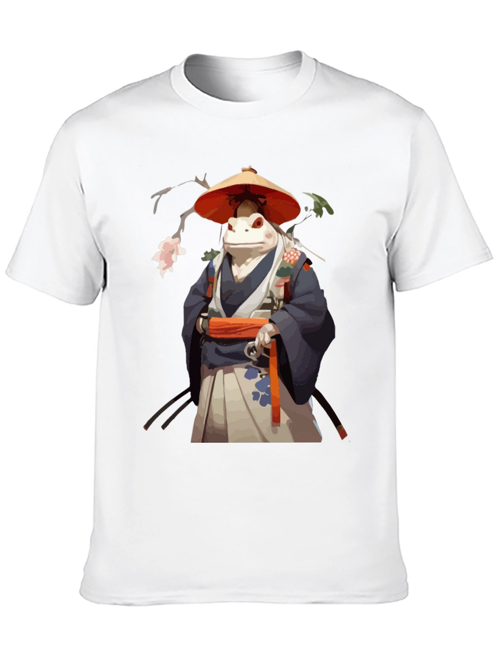 Frog Samurai T-Shirt - Cool Unique Design