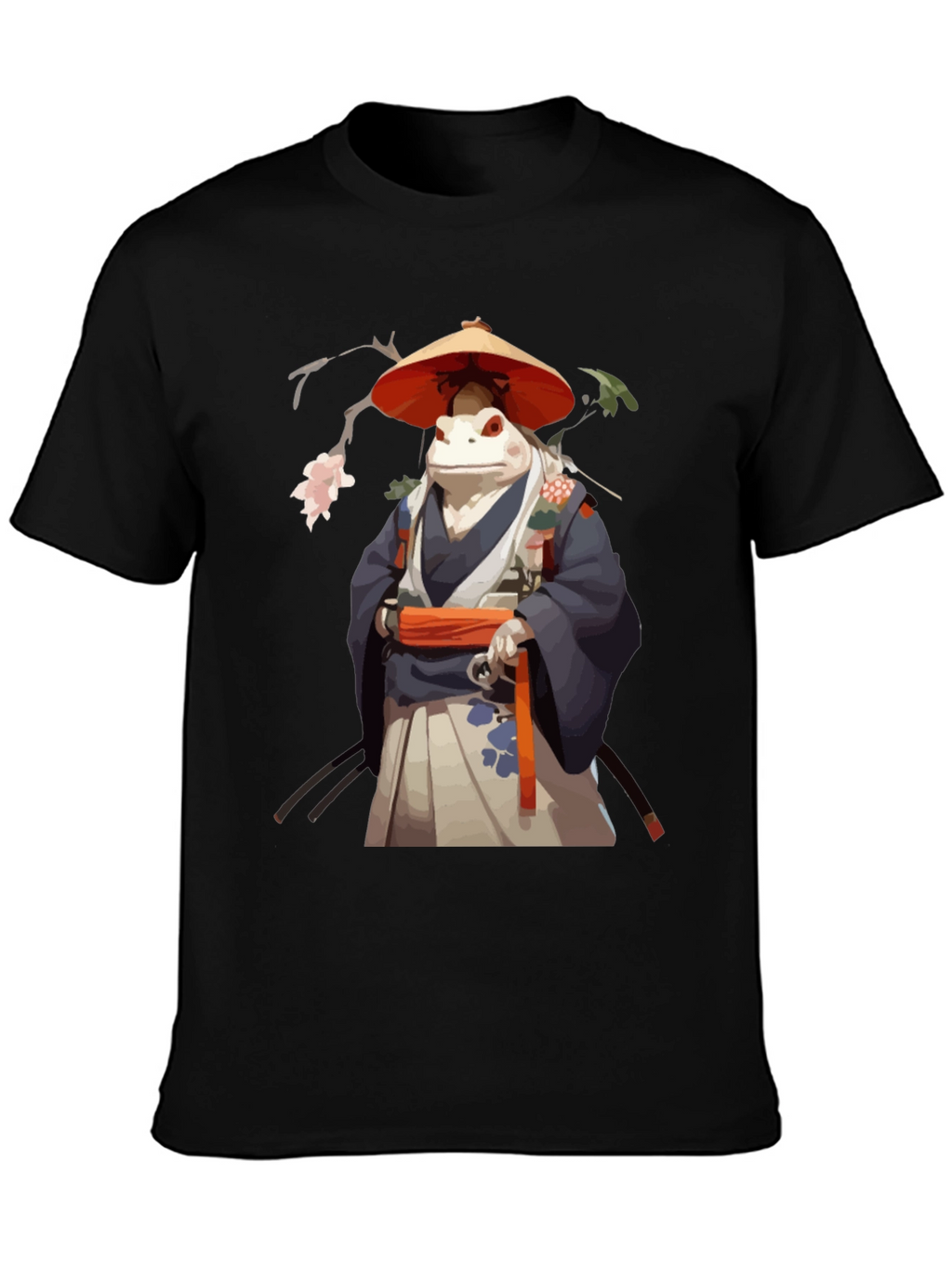 Frog Samurai T-Shirt - Cool Unique Design