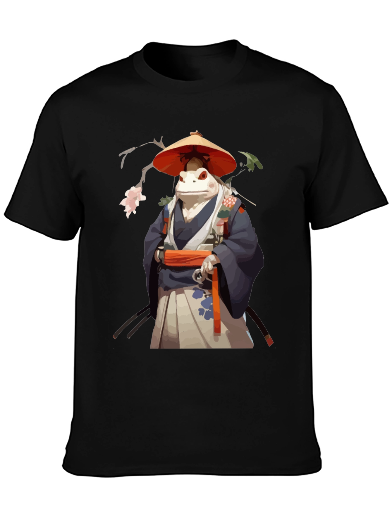 Frog Samurai T-Shirt - Cool Unique Design