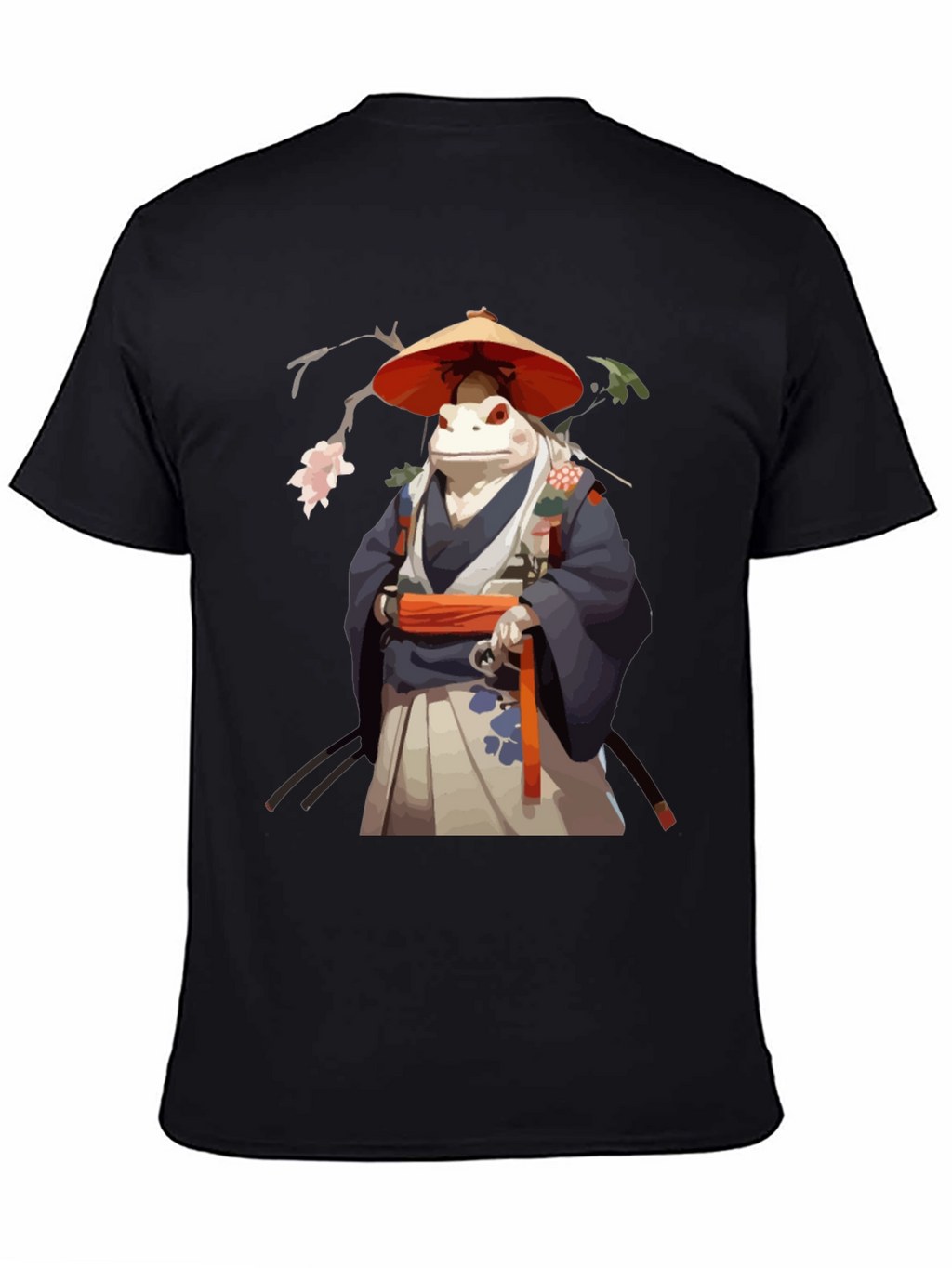 Frog Samurai T-Shirt - Cool Unique Design