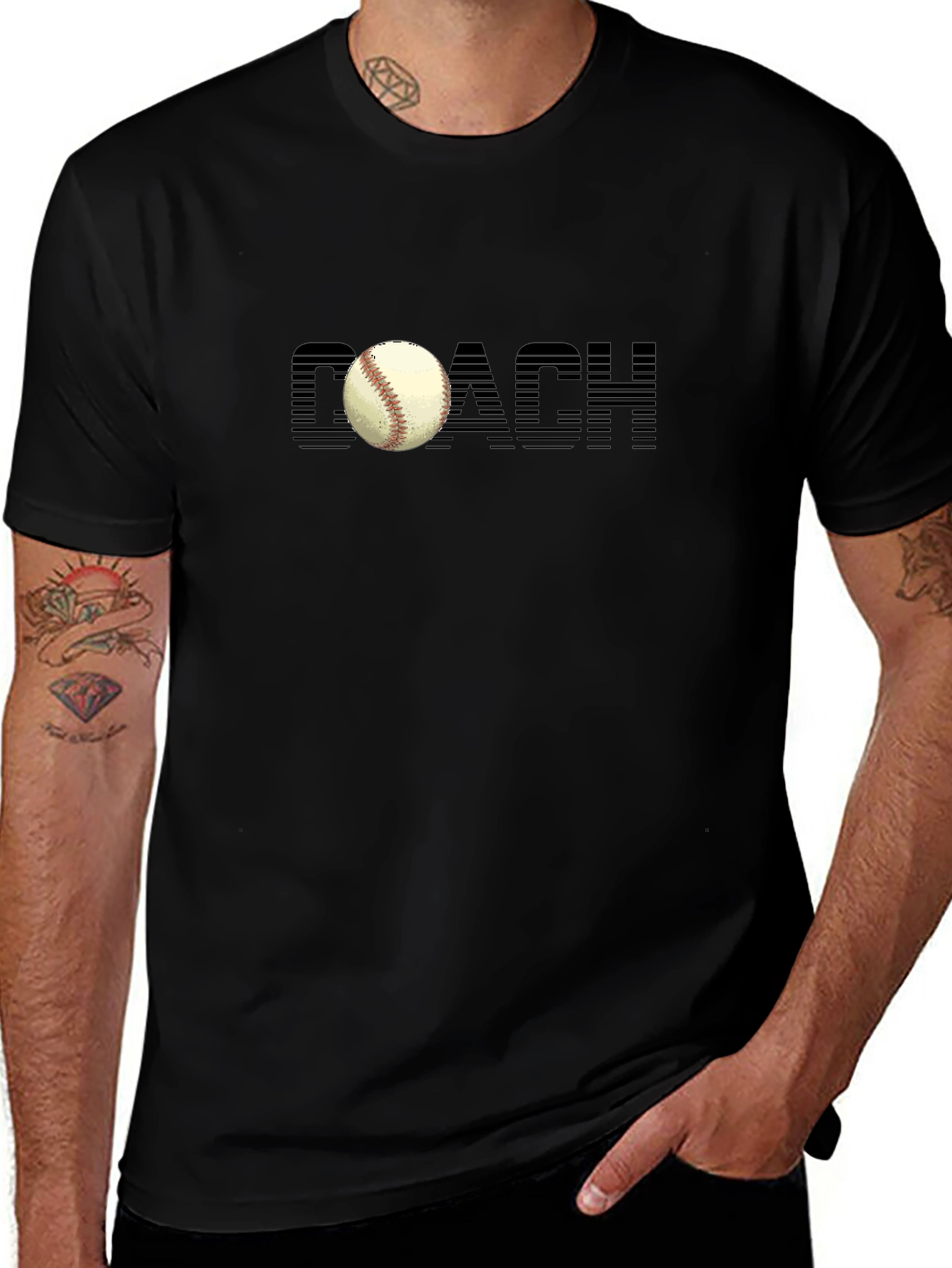 Baseball Coach Graphic Tee