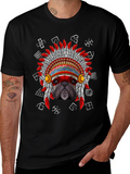 Bulldog Chief Headdress T-Shirt