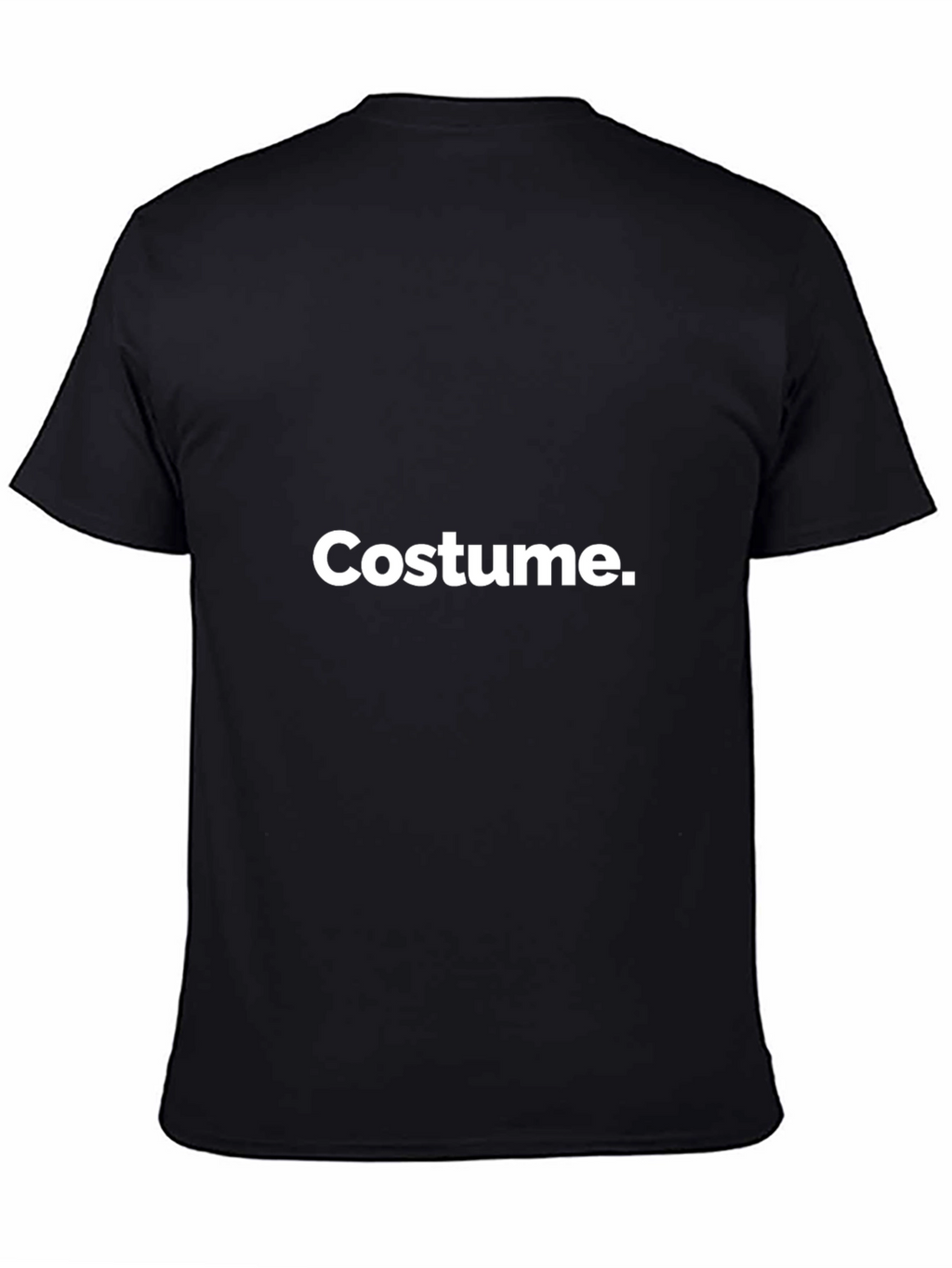 Costume T-Shirt - Black Cotton Blend Tee
