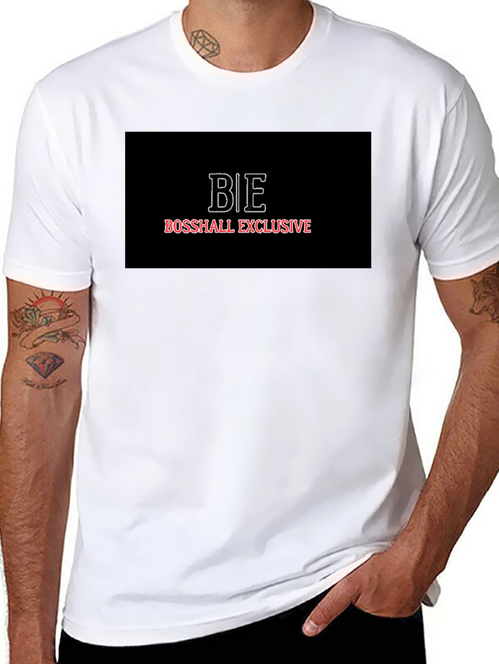 BossHall Exclusive BE Black Tee