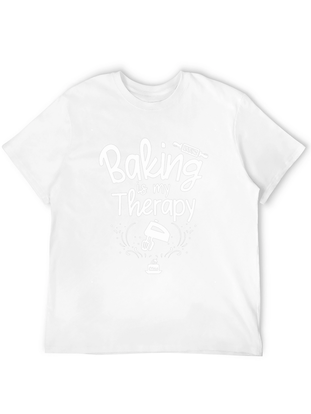 Baking is My Therapy Graphic T-Shirt