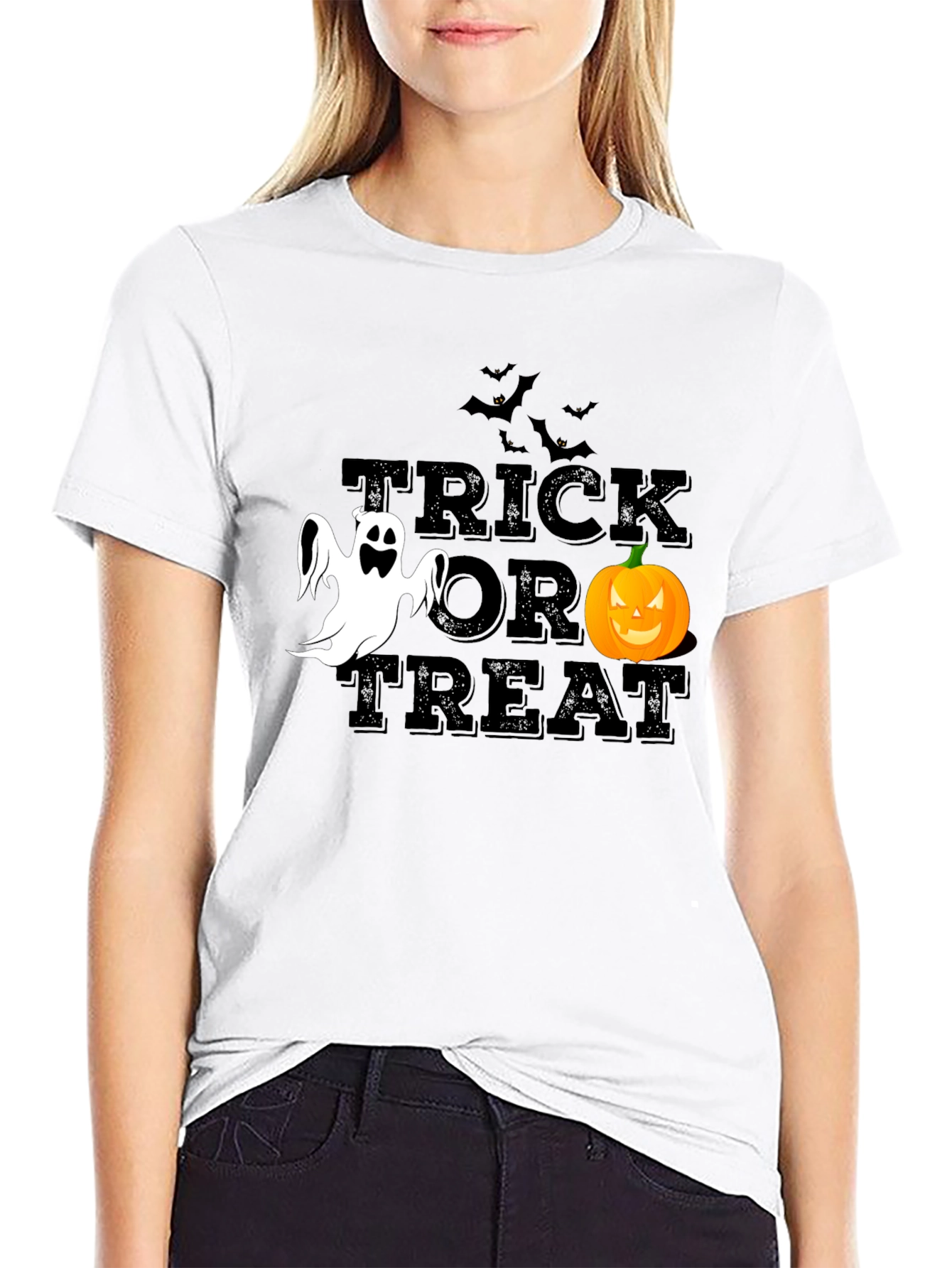 Halloween Trick or Treat Graphic Tee